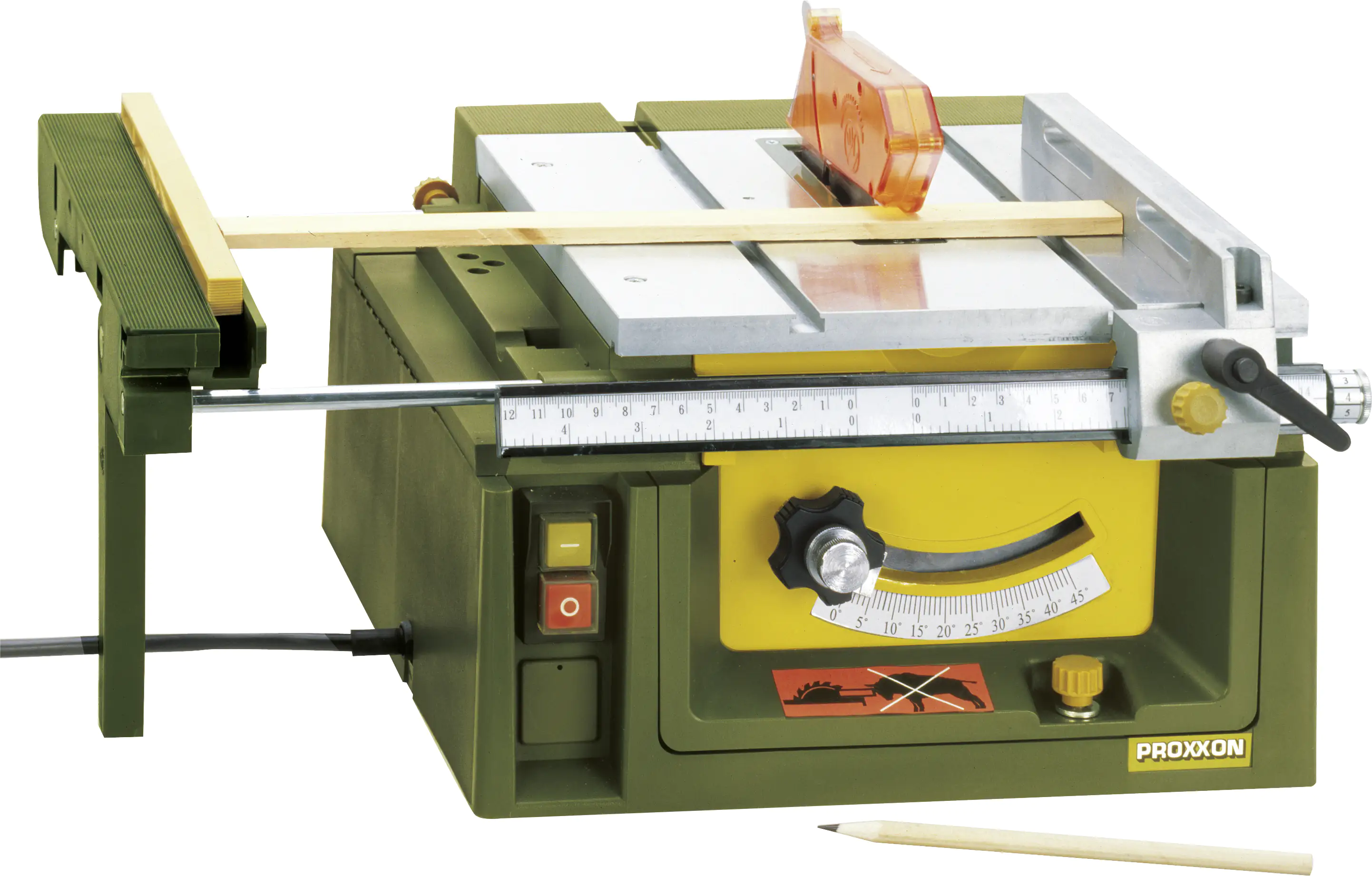Proxxon Feinschnitt Tischkreissäge 200 W Schnitttiefe 1-22 mm verstellbar