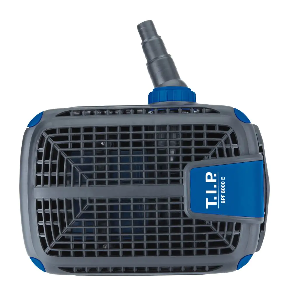 T.I.P. Filter- und Bachlaufpumpe BPF 8000 E Fördermenge: 8.000 l/h, 70 W