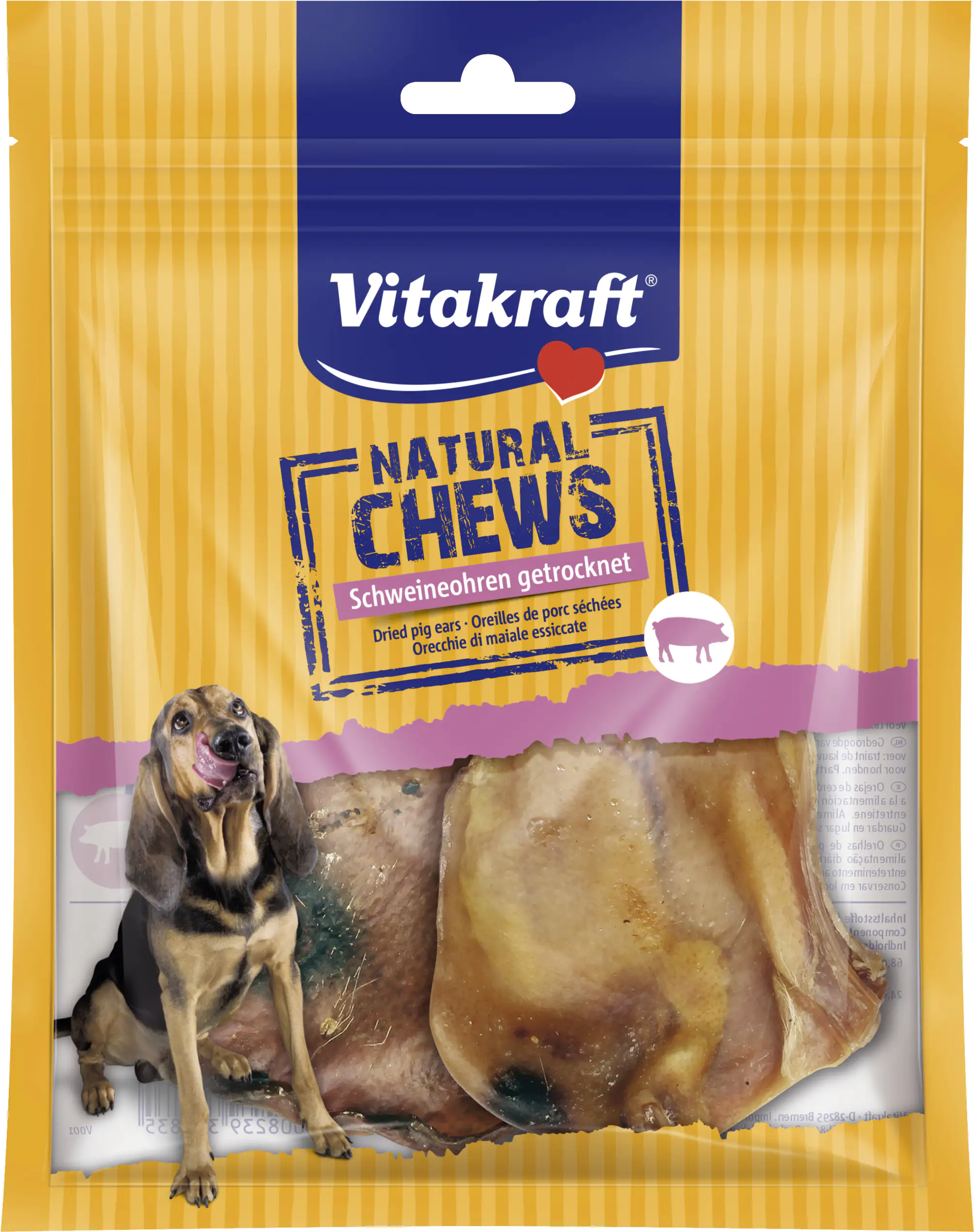Vitakraft NaturalChews Schweineohren 2 Stück