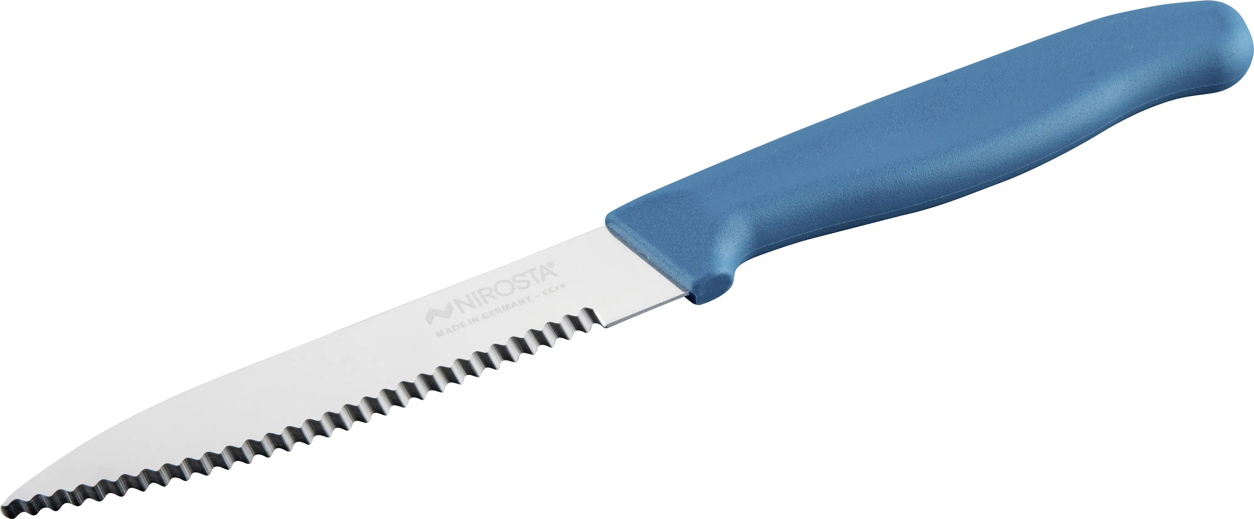 Nirosta Küchenmesser Elemental 21,5 cm blau/silber