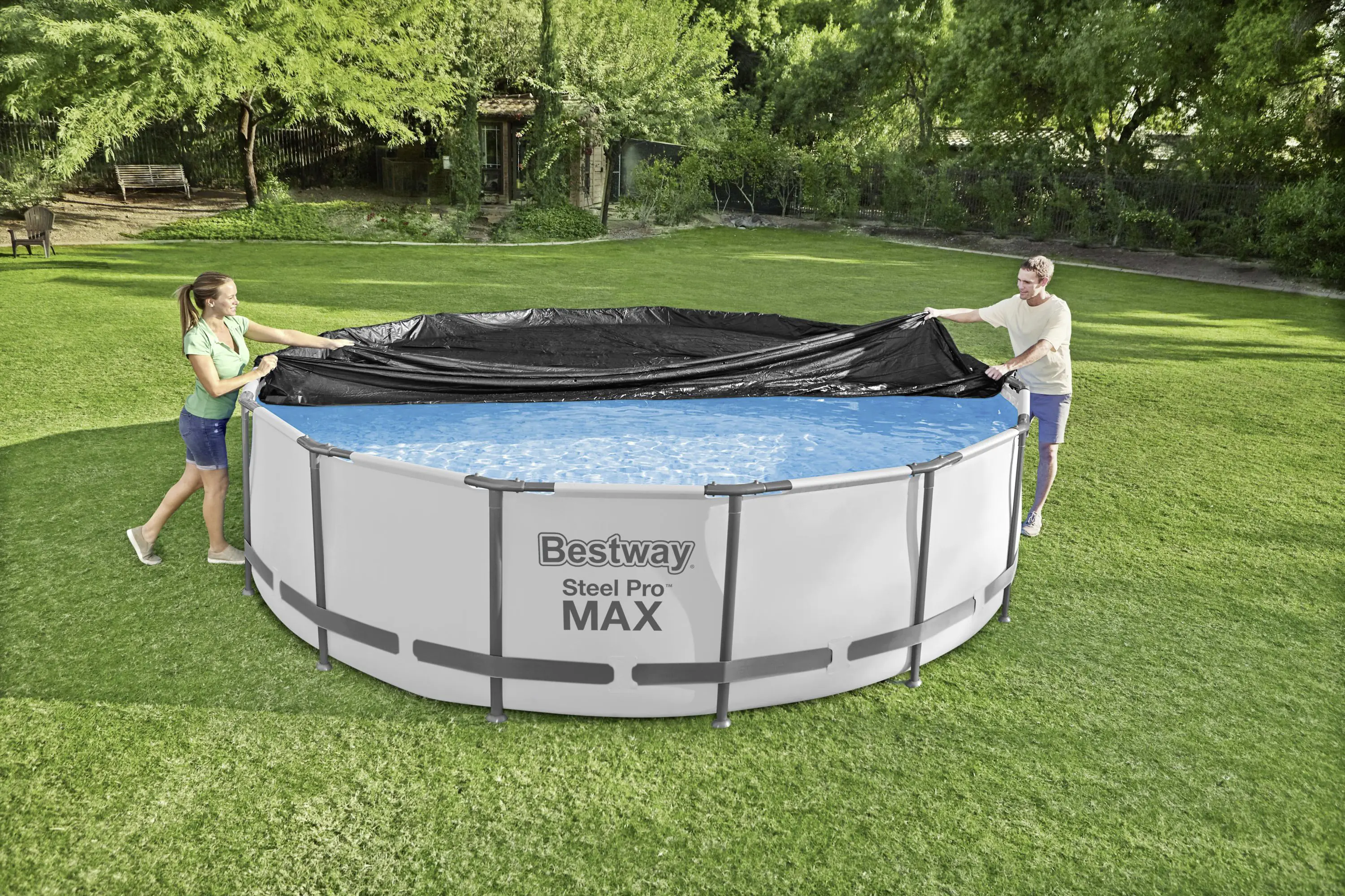 Bestway Flowclear Abdeckplane PVC Ø 470 cm