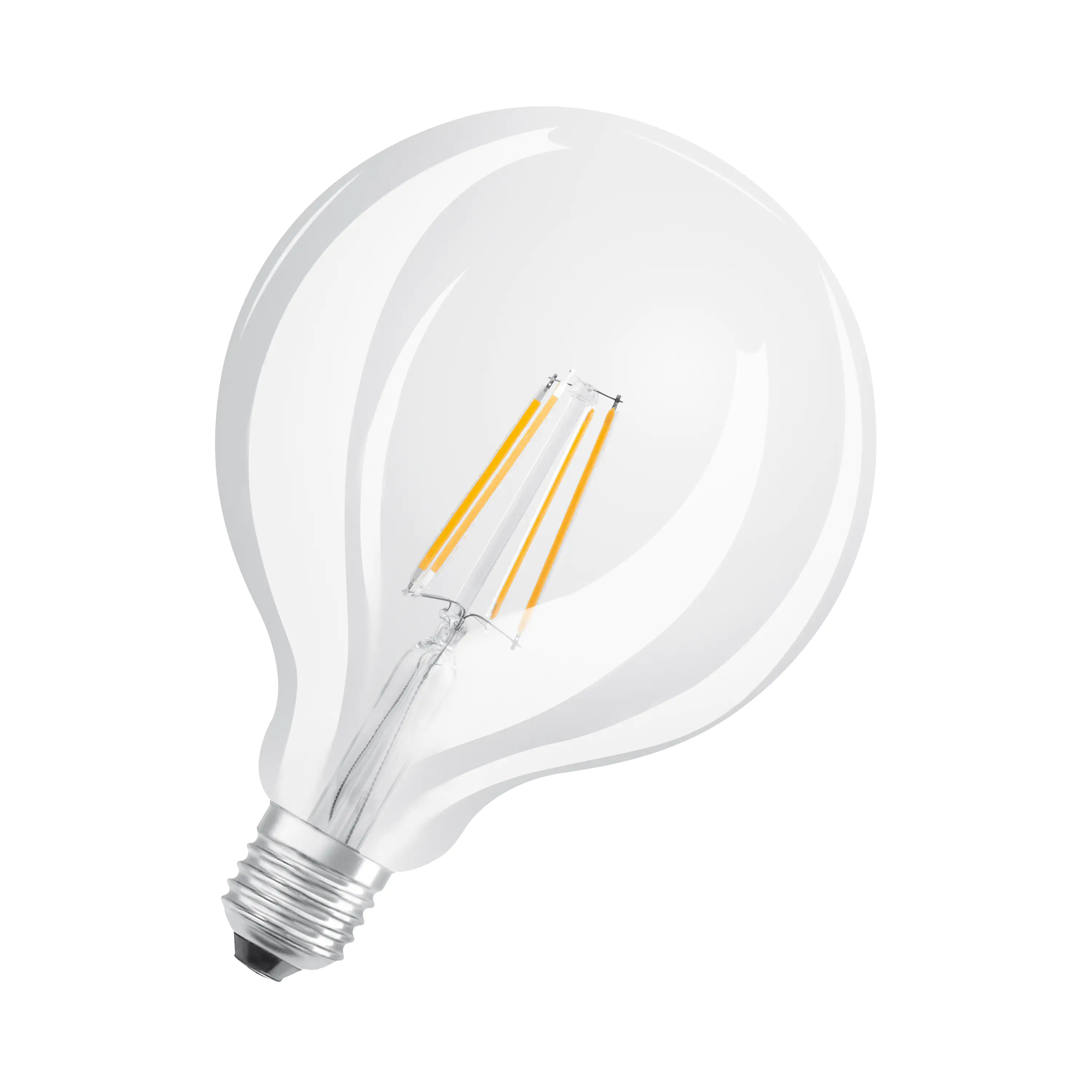 Osram LED Leuchtmittel Globe 125 E27 7 W warmweiß klar