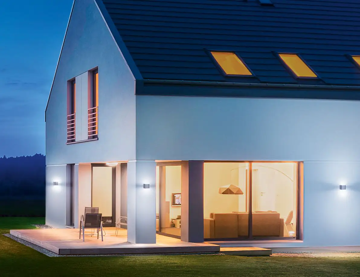 Steinel Außenleuchte L 830 SC Anthrazit Up- & Downlight mit Sensor