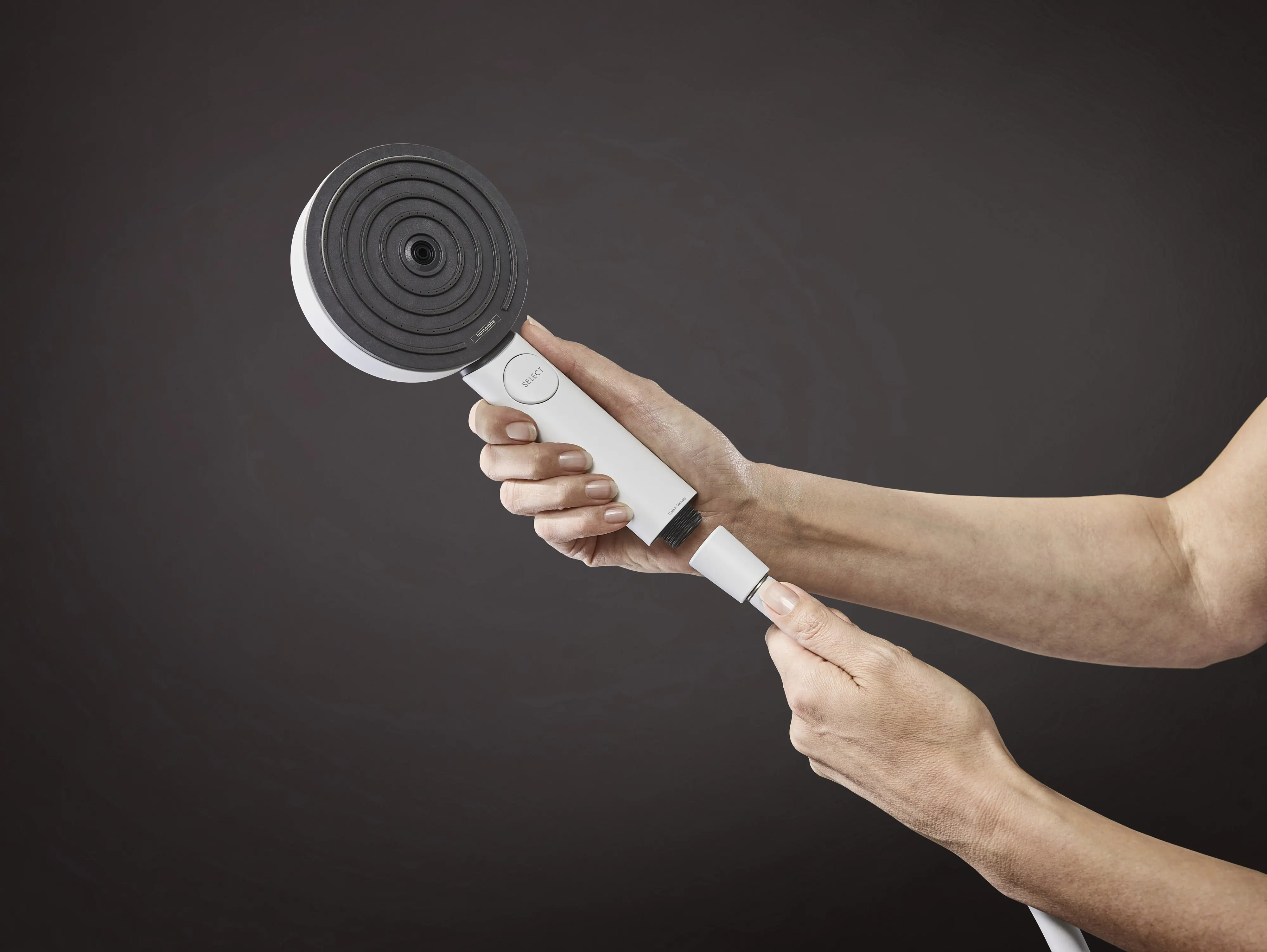 Hansgrohe Handbrause 3 Strahlarten Pulsify Select S EcoSmart mattweiß