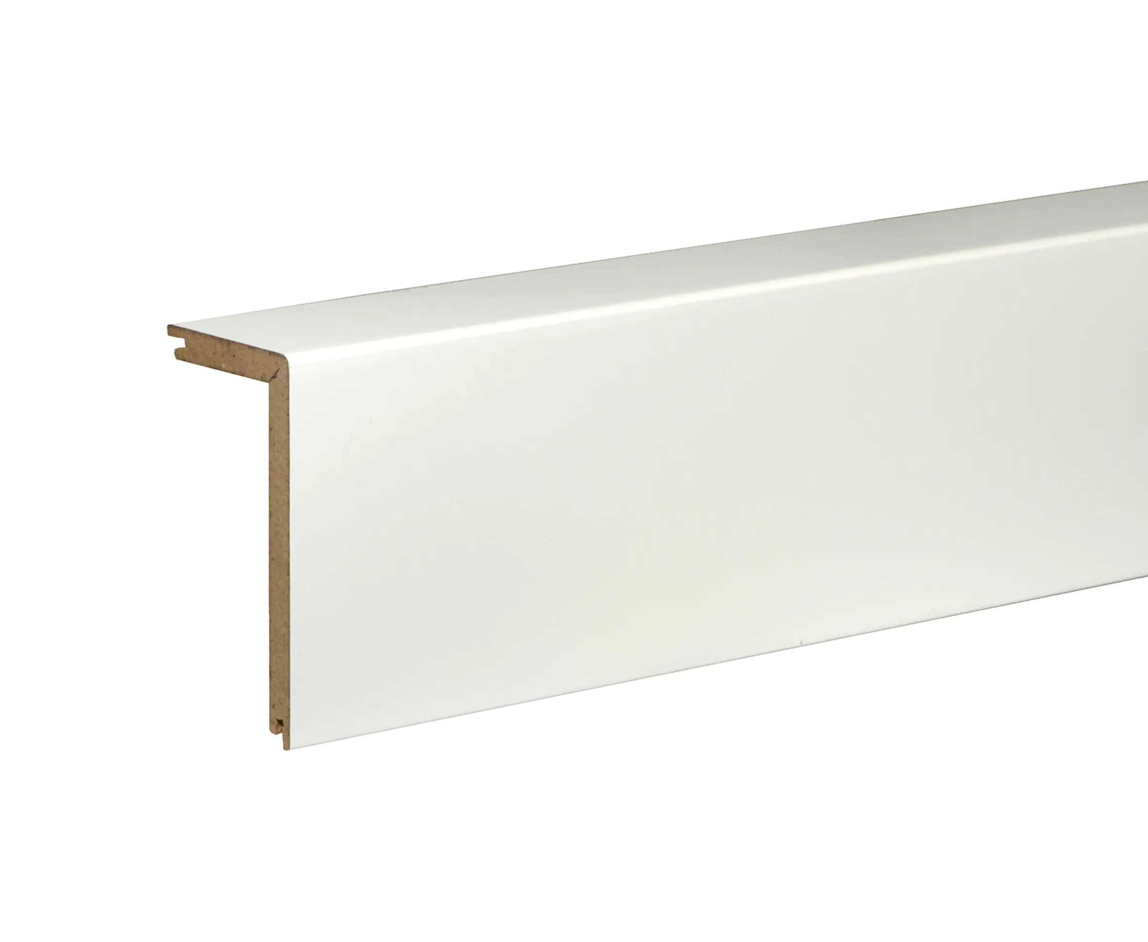 FN Neuhofer Rohrsockelleiste 240 cm 91 x 41 mm weiß