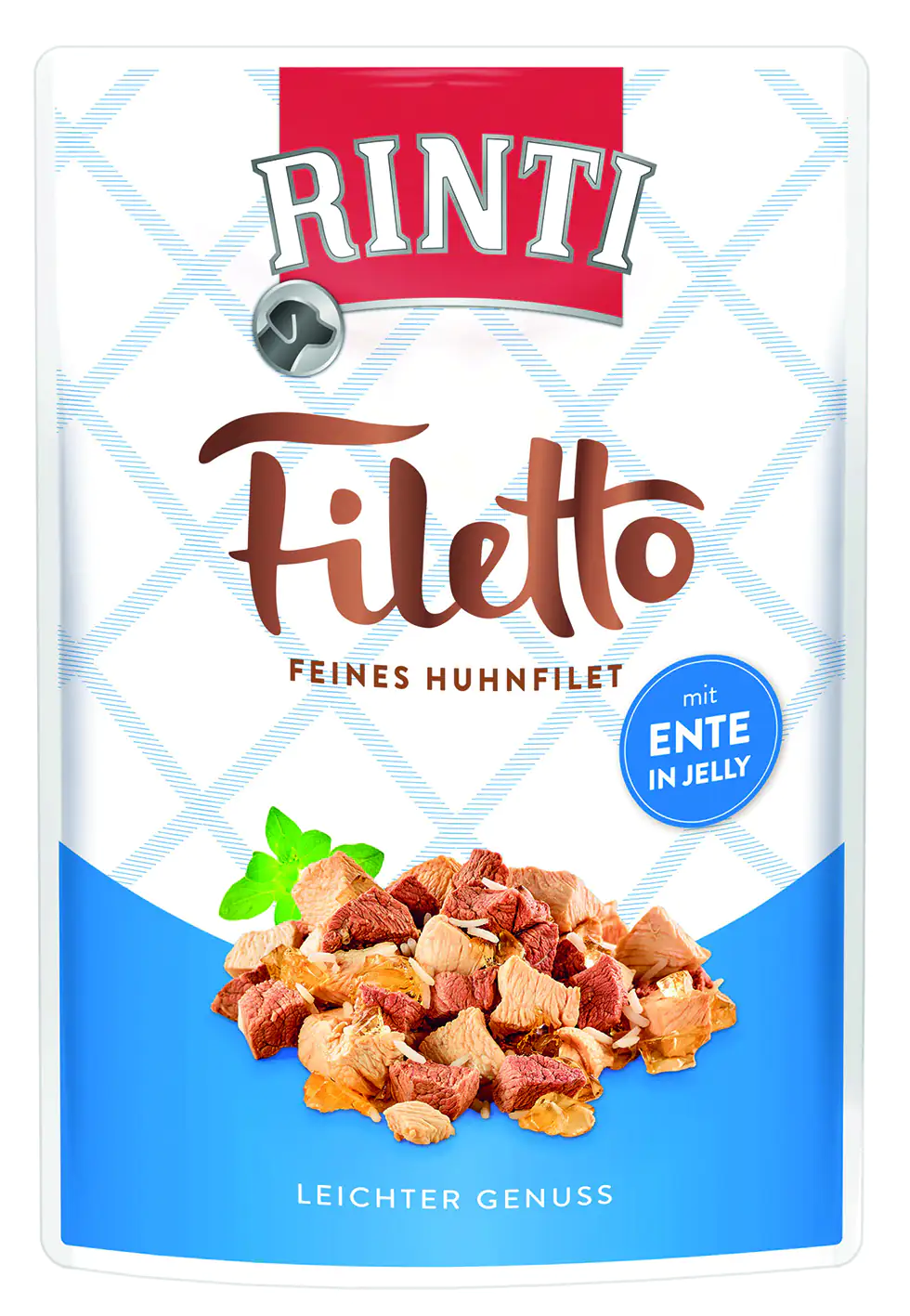 Rinti Filetto Hundenassfutter Adult 100 g Huhnfilet & Ente