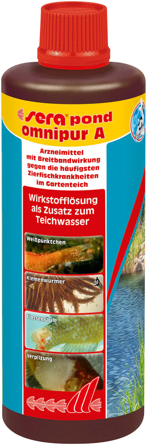 Sera Pond Arzneimittel für Teichfische Omnipur A 500 ml