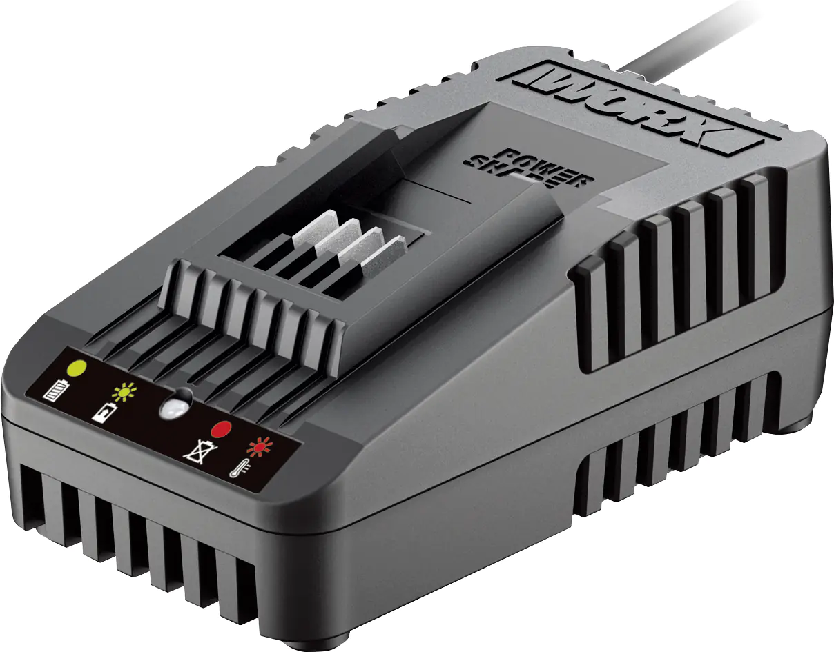 Worx Akku-Ladegerät 20 V Li-Ion WA3880 für alle Worx Akkus 20 V