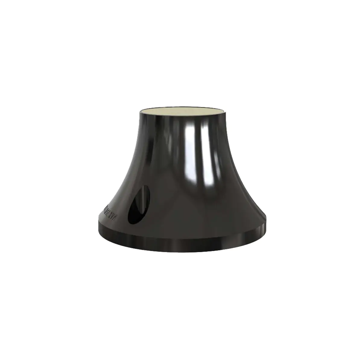 Wandfassung E27 schwarz
