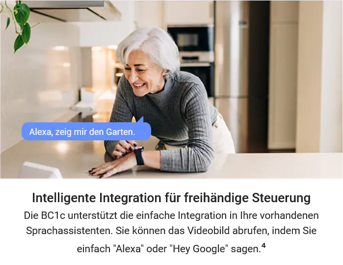 Ezviz Überwachungskamera BC1C mit Akku und Solarpanel 4K