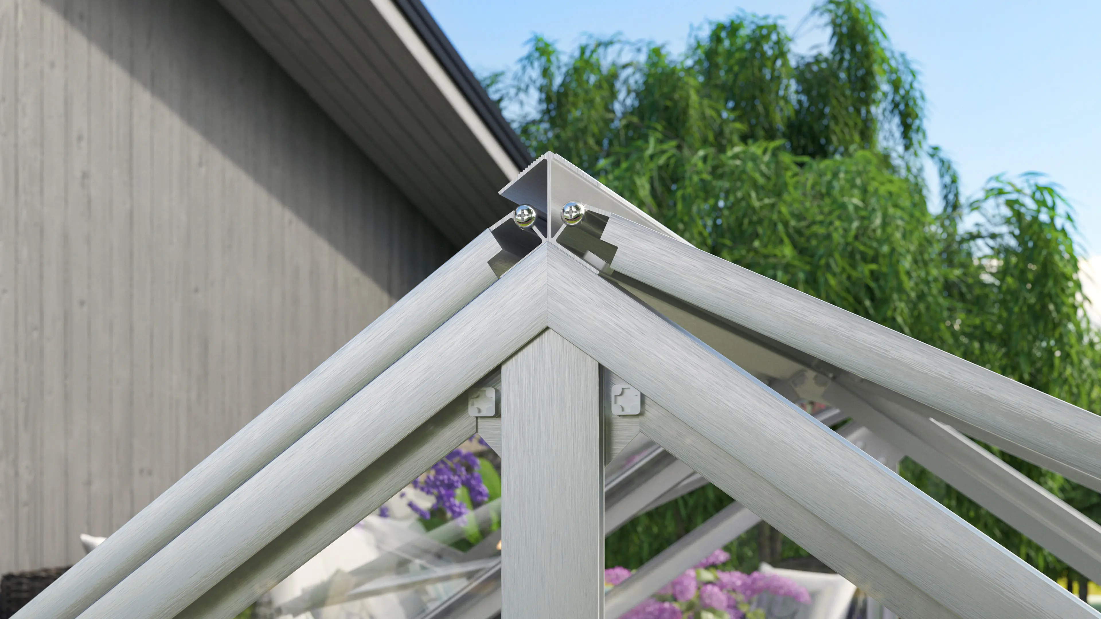 Vitavia Hochfrühbeet Zola 89 x 124 x 71 cm 3 mm ESG