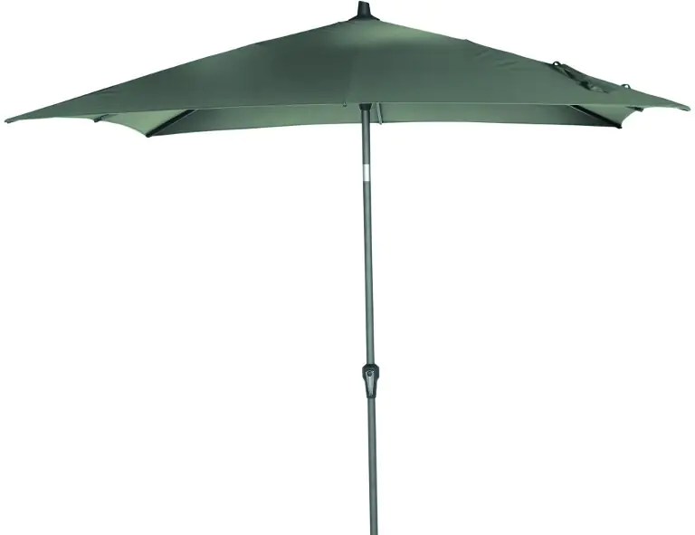 Siena Garden Mittelstockschirm Avio olive 250 x 250 cm