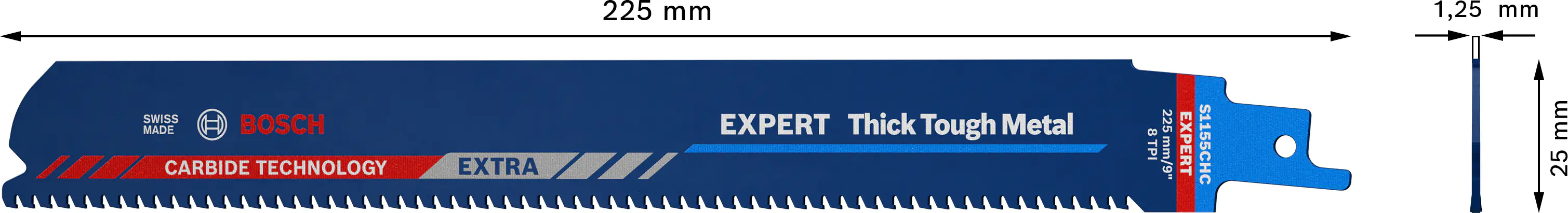 Bosch Expert  Säbelsägeblatt S1155 CHC