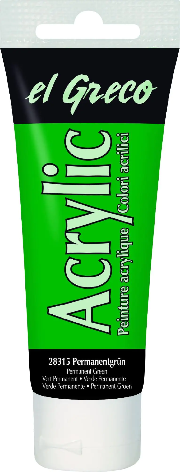 Kreul el Greco Acrylic Tube permanentgrün 75 ml