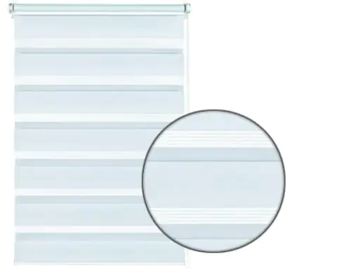 Gardinia EasyFix Doppelrollo weiß 90 x 220 cm