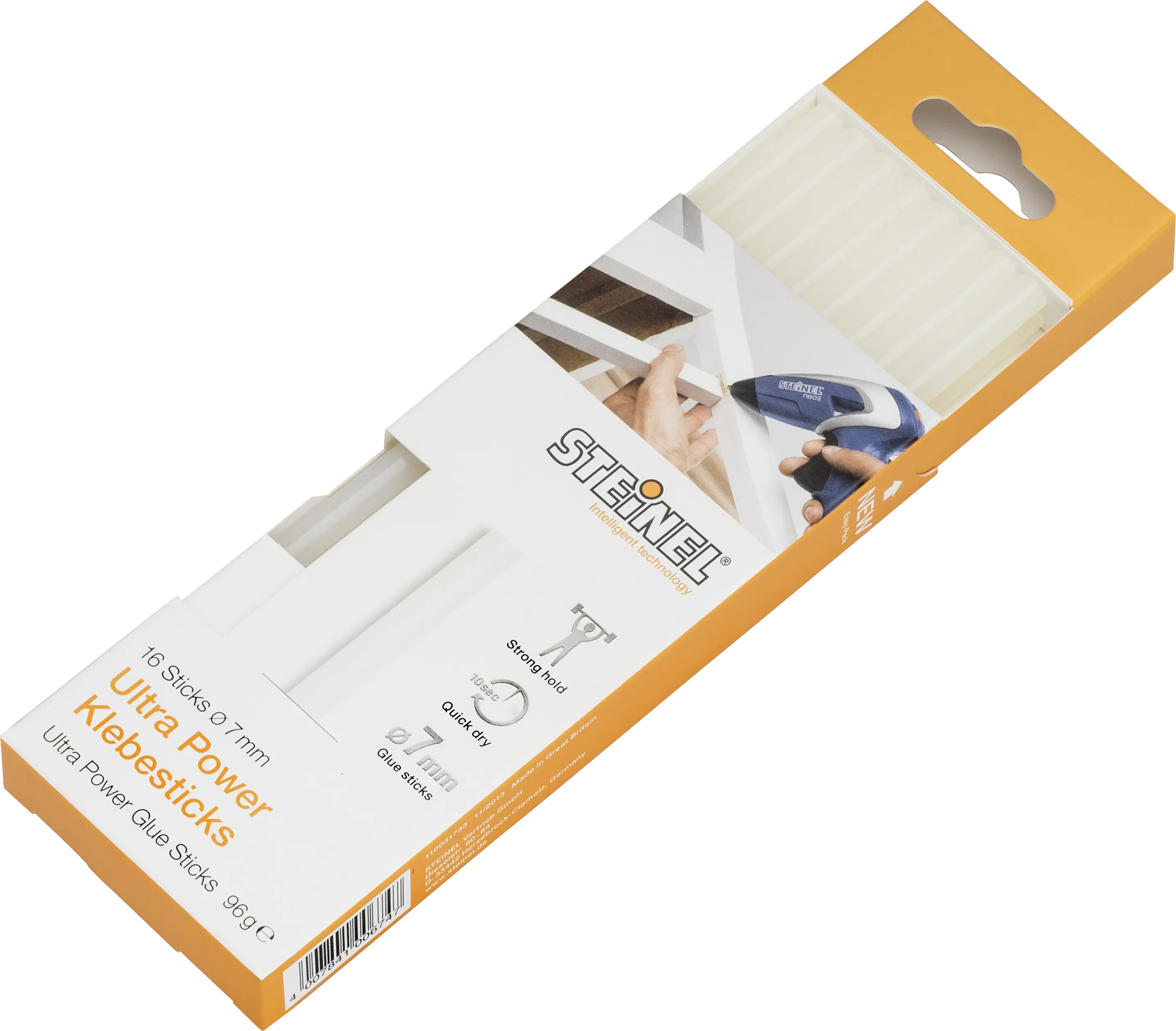 Steinel Klebesticks Ø 7 mm stark (Ultra Power) 16 Stück