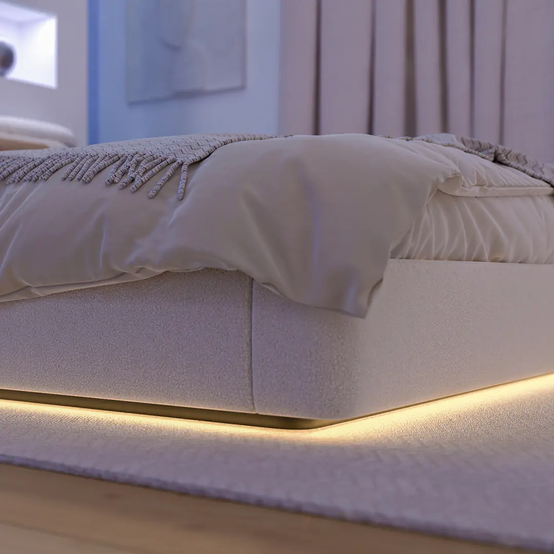 Philips Hue Verbindungstück Flux Gradient LED Streifen weiß 4 Stück