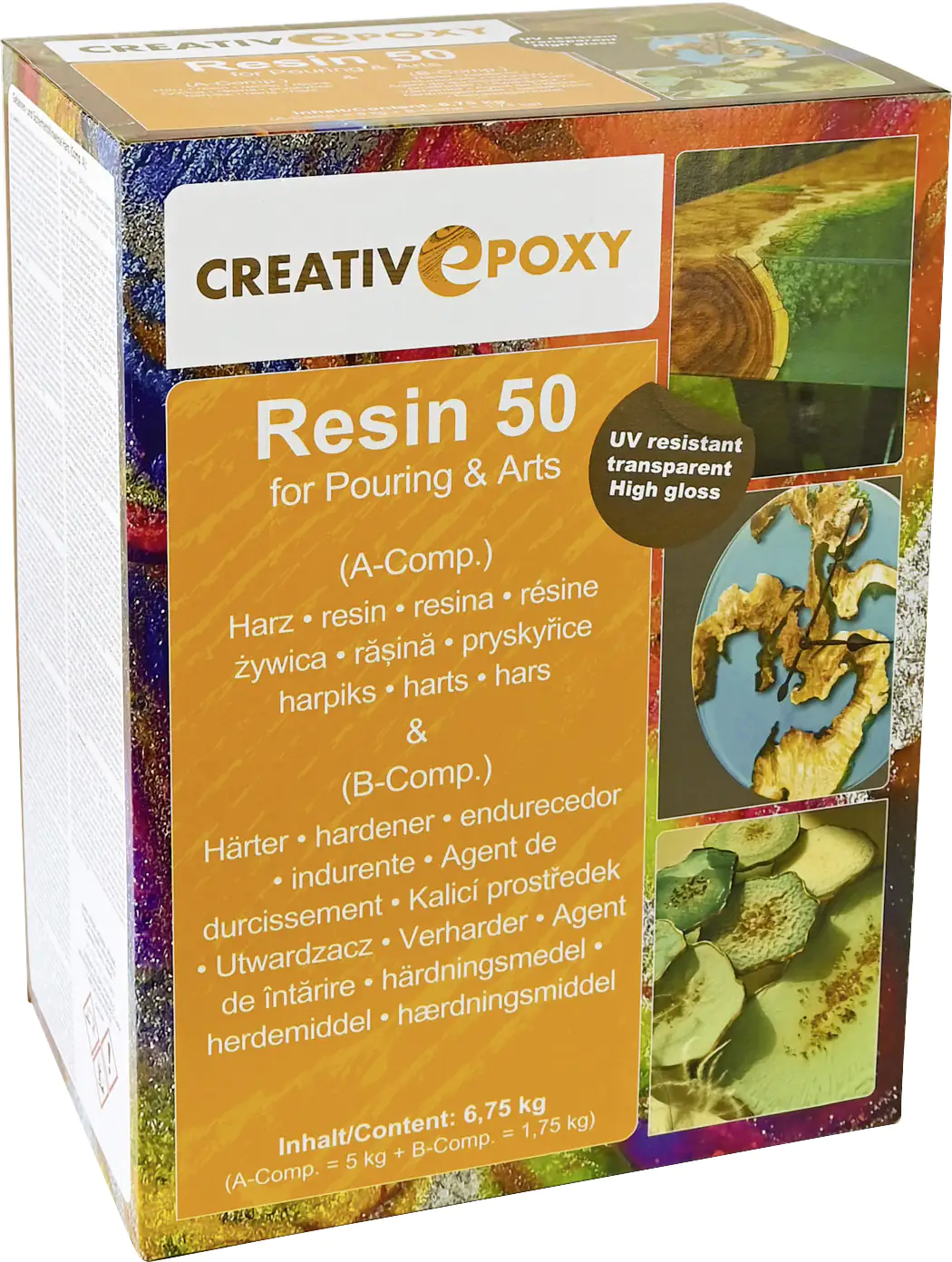 Creativ Epoxy Gießharz Resin 50  - 6,75 kg
