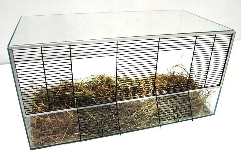 Ollesch Nagerterrarium NTA 80 80x40x40 cm, mit Alu Falltür