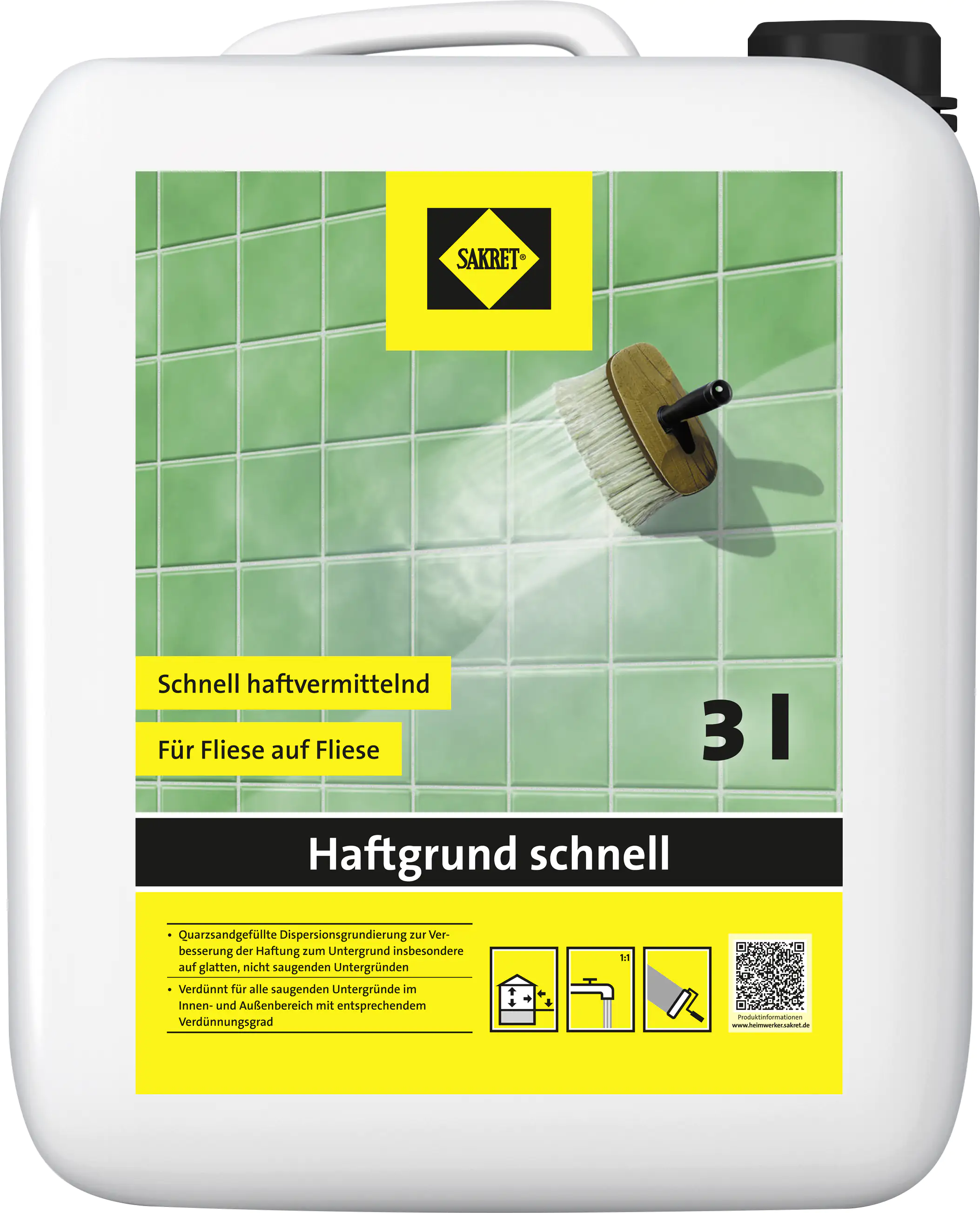 SAKRET Haftgrund schnell 3 l