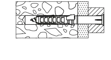 Fischer Langschaftdübel SXR 6.0 x 50 mm - 8 Stück