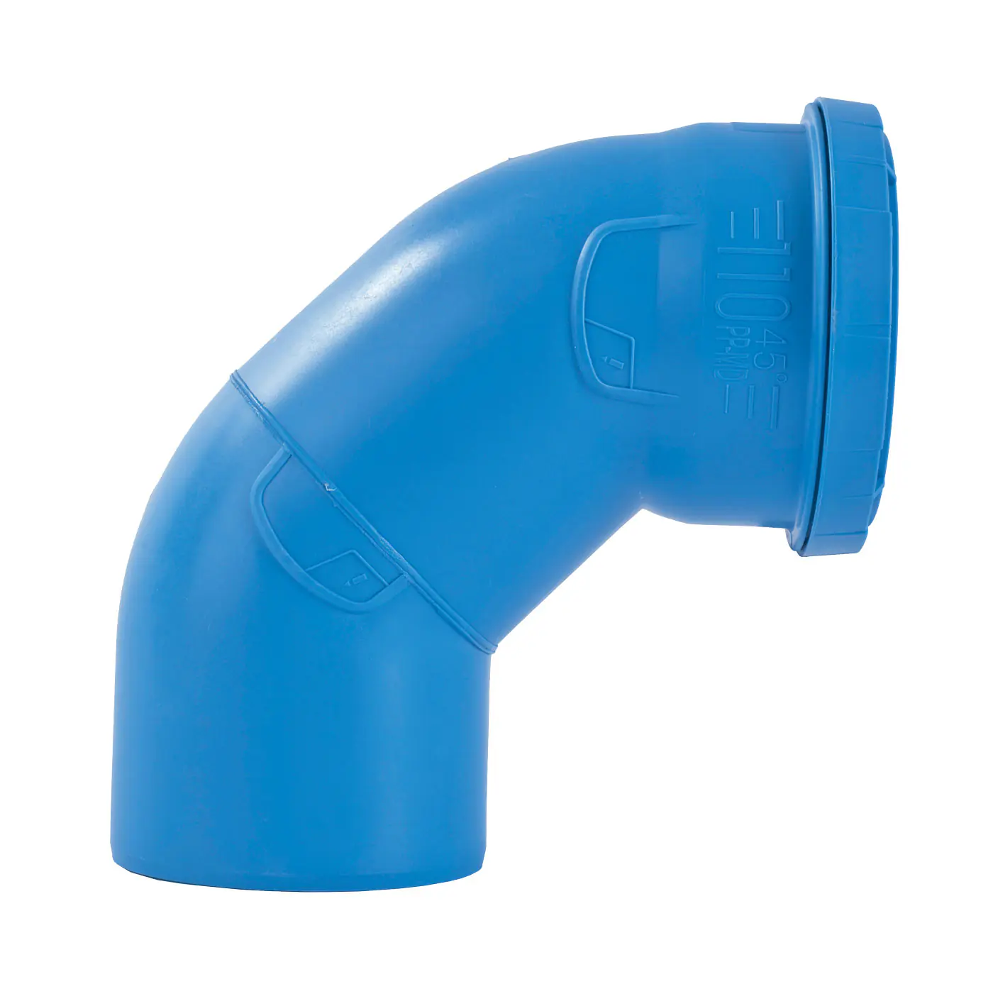 Marley Rohrbogen dBlue DN 110 87° schalldämmend 19 cm blau