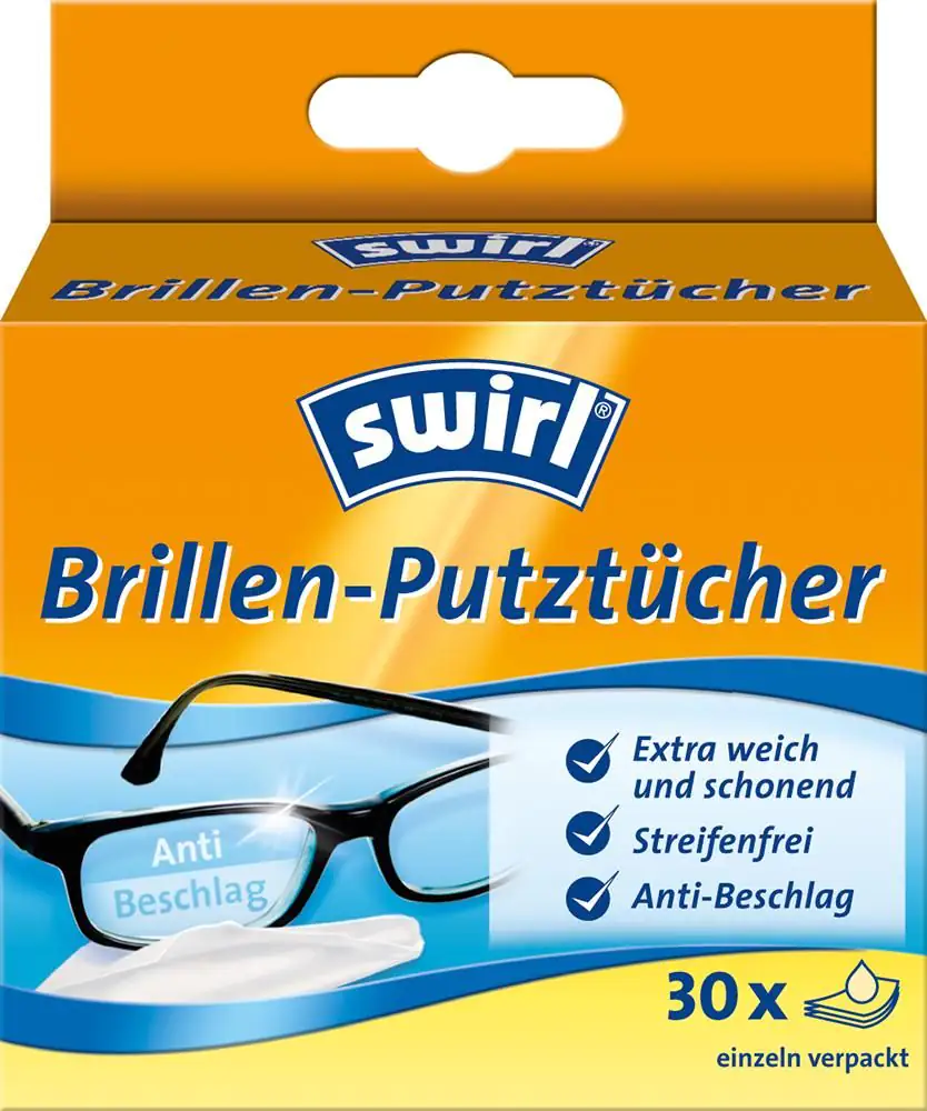 Swirl Brillen-Putztücher 30 Stück