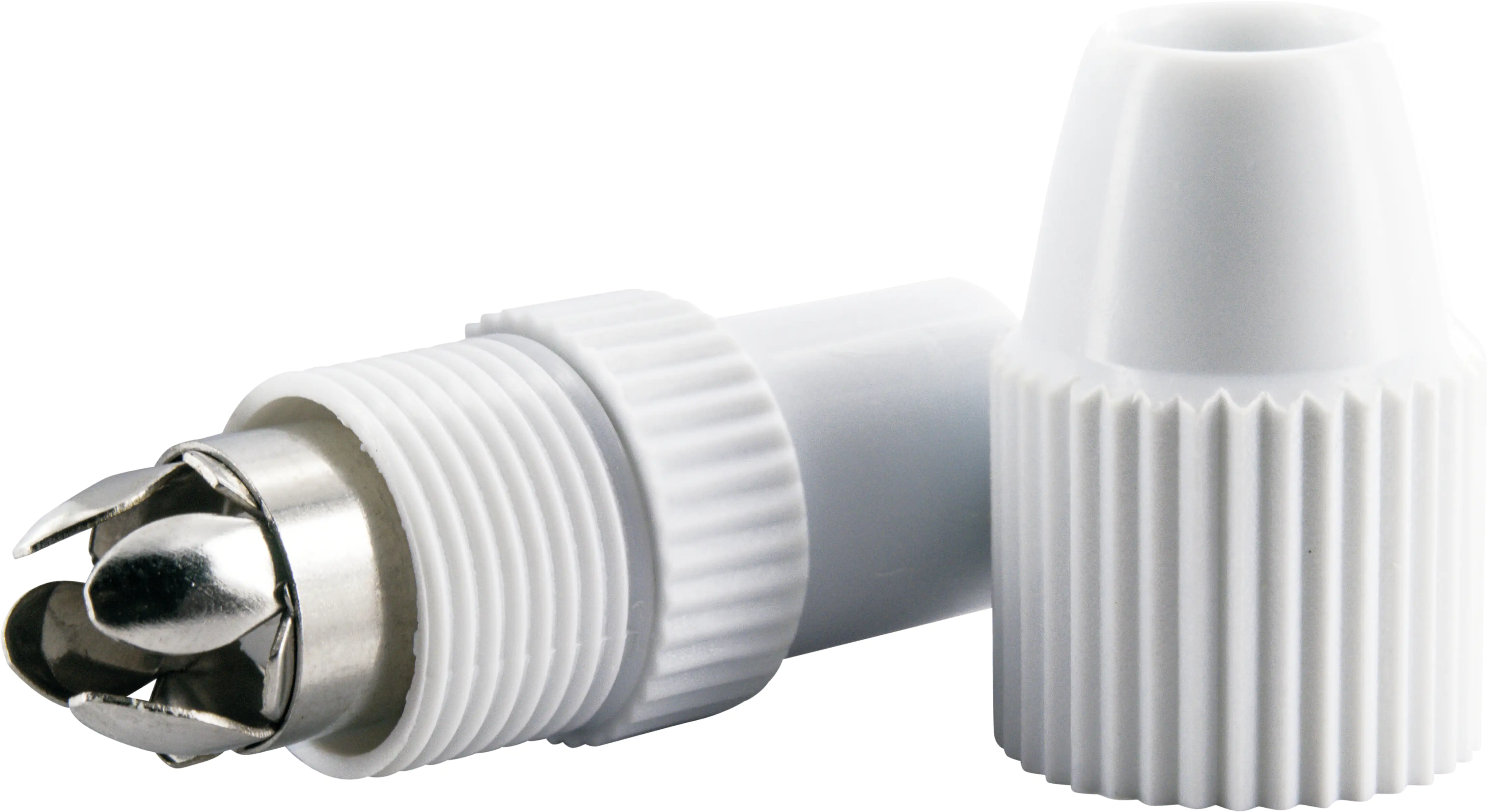 Schwaiger Koaxial Buchse KST32 532 quickFIX weiß, 1 Stk.
