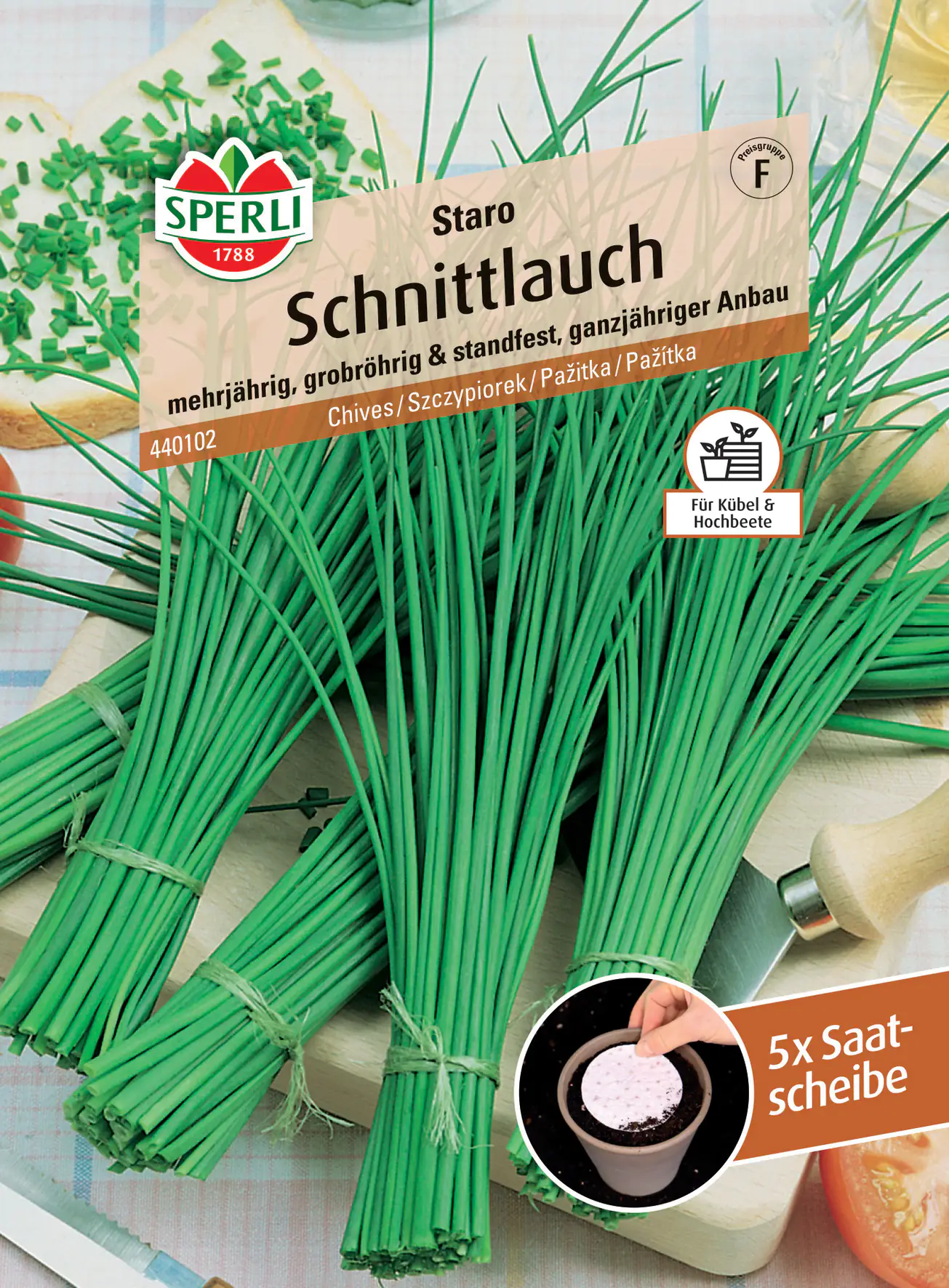 Sperli Schnittlauch Staro Saatscheibe