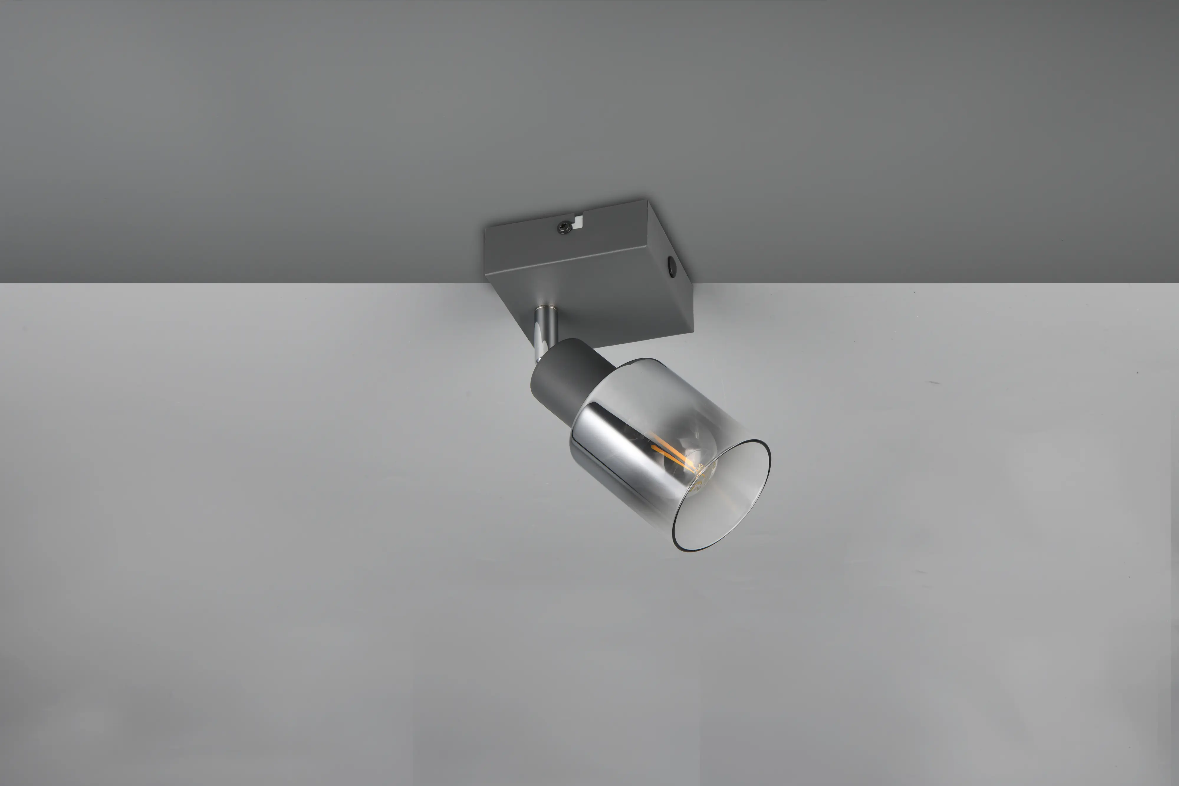 Reality Spot Cadiz E14 schwarz Metall Glas