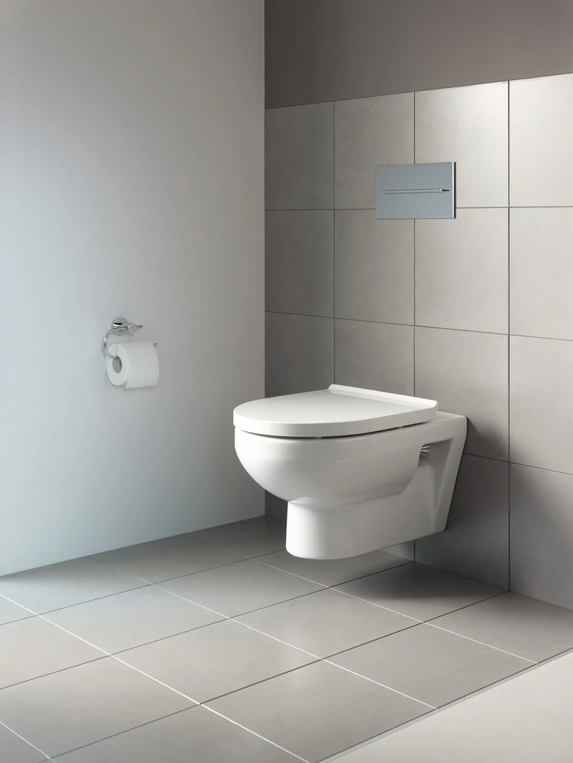 Duravit Wand WC spülrandlos DuraStyle Basic Tiefspüler weiß inkl. WC Sitz