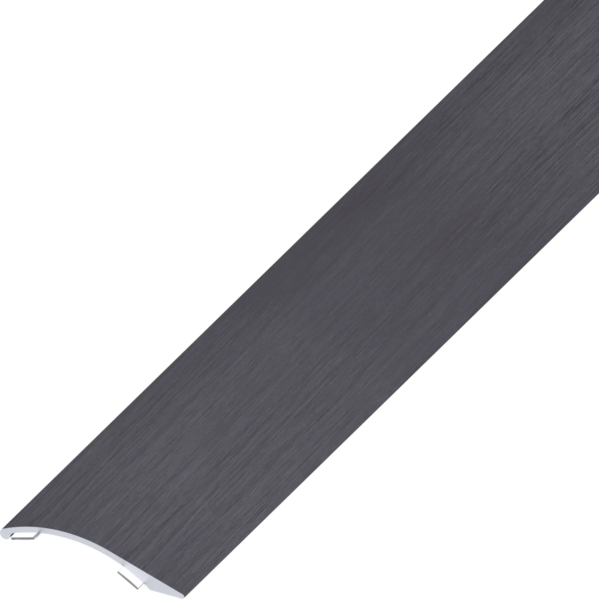 alfer Ausgleichsprofil 1 m, 38.5 x 7.5 mm Alu eloxiert gebürstet dunkelgrau