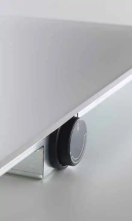 Bella Jolly Infrarot Glas-Heizkörper 60 cm x 120 cm, 1200 Watt weiß 