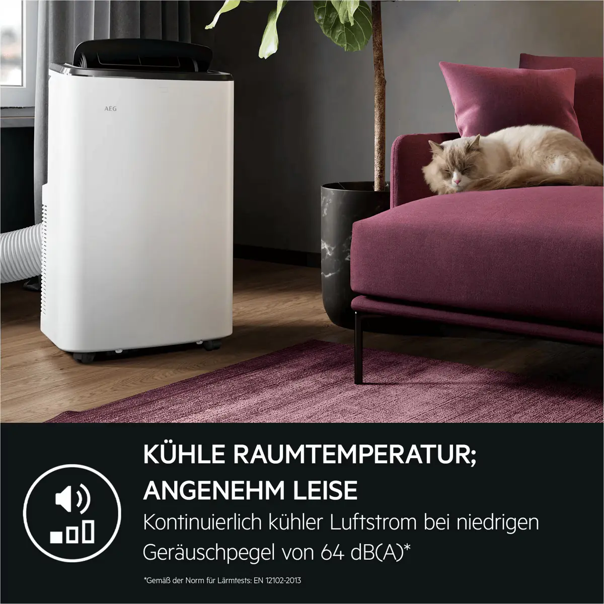 AEG mobile Klimaanlage Comfort 6000 14000 BTU appfähig