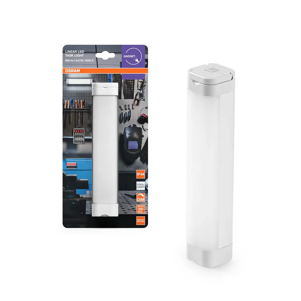 Osram LED-Arbeitsleuchte Linear Tasklight 21,5 cm kaltweiß weiß dimmbar