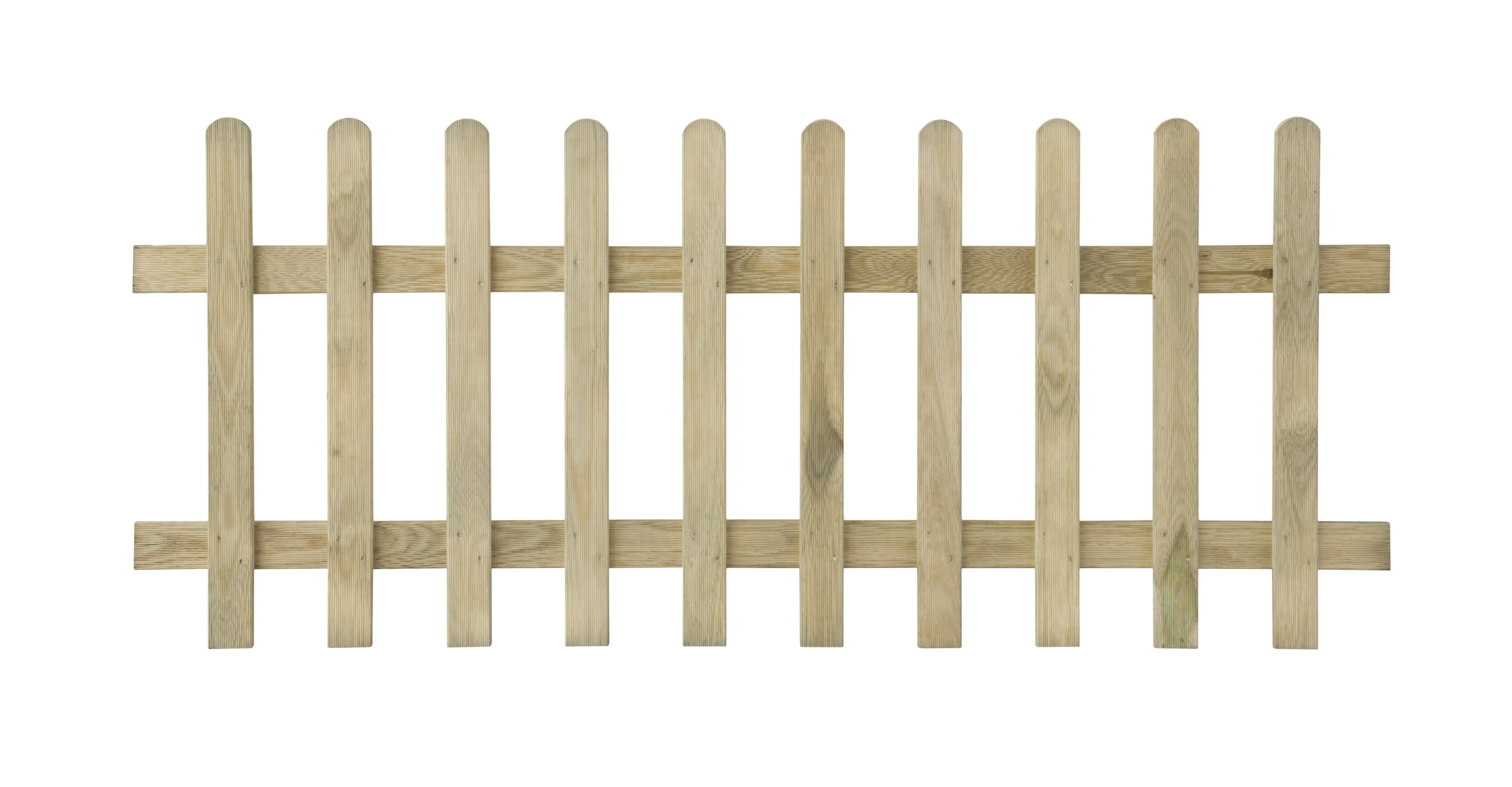 Staketenzaun 180 x 70 cm, kesseldruckimprägniert