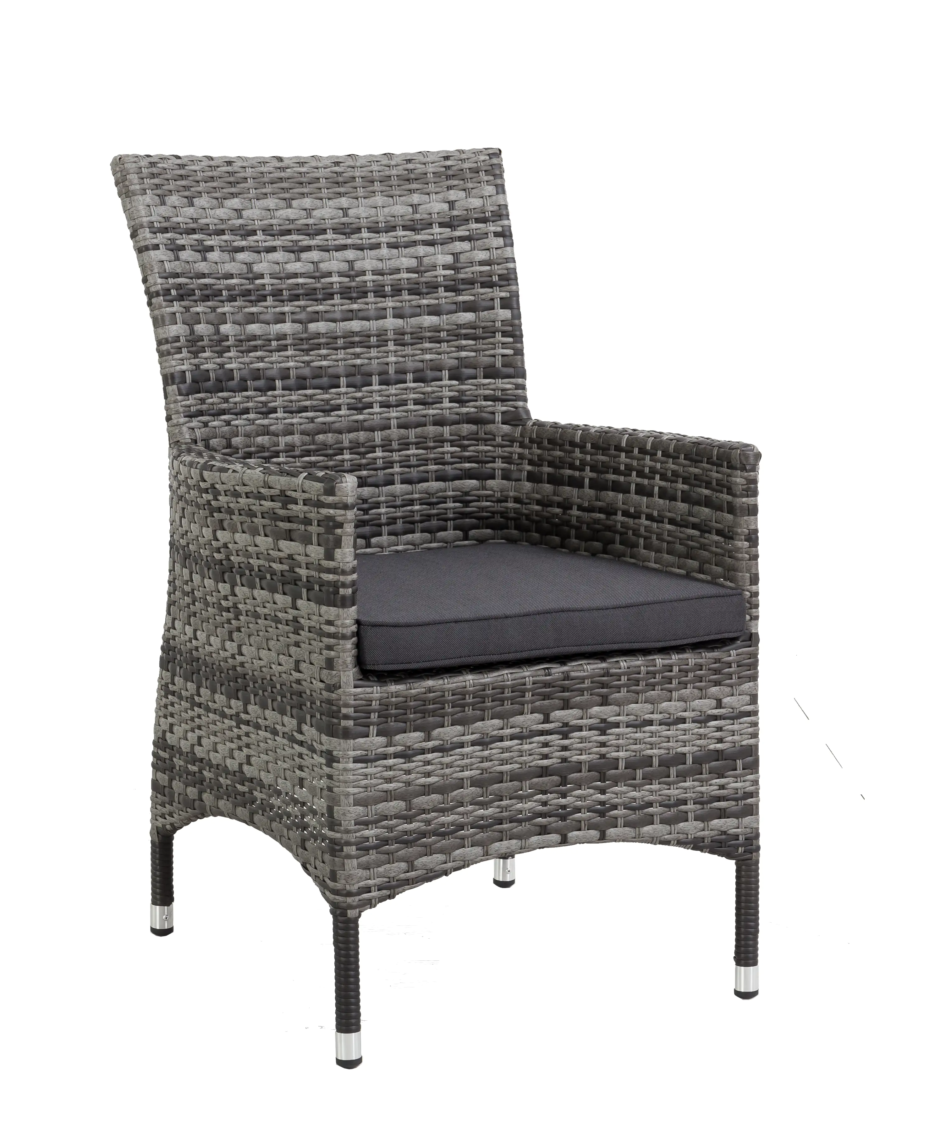 Primaster Diningsessel Nardo XL aus Kunststoffgeflecht, black pearl