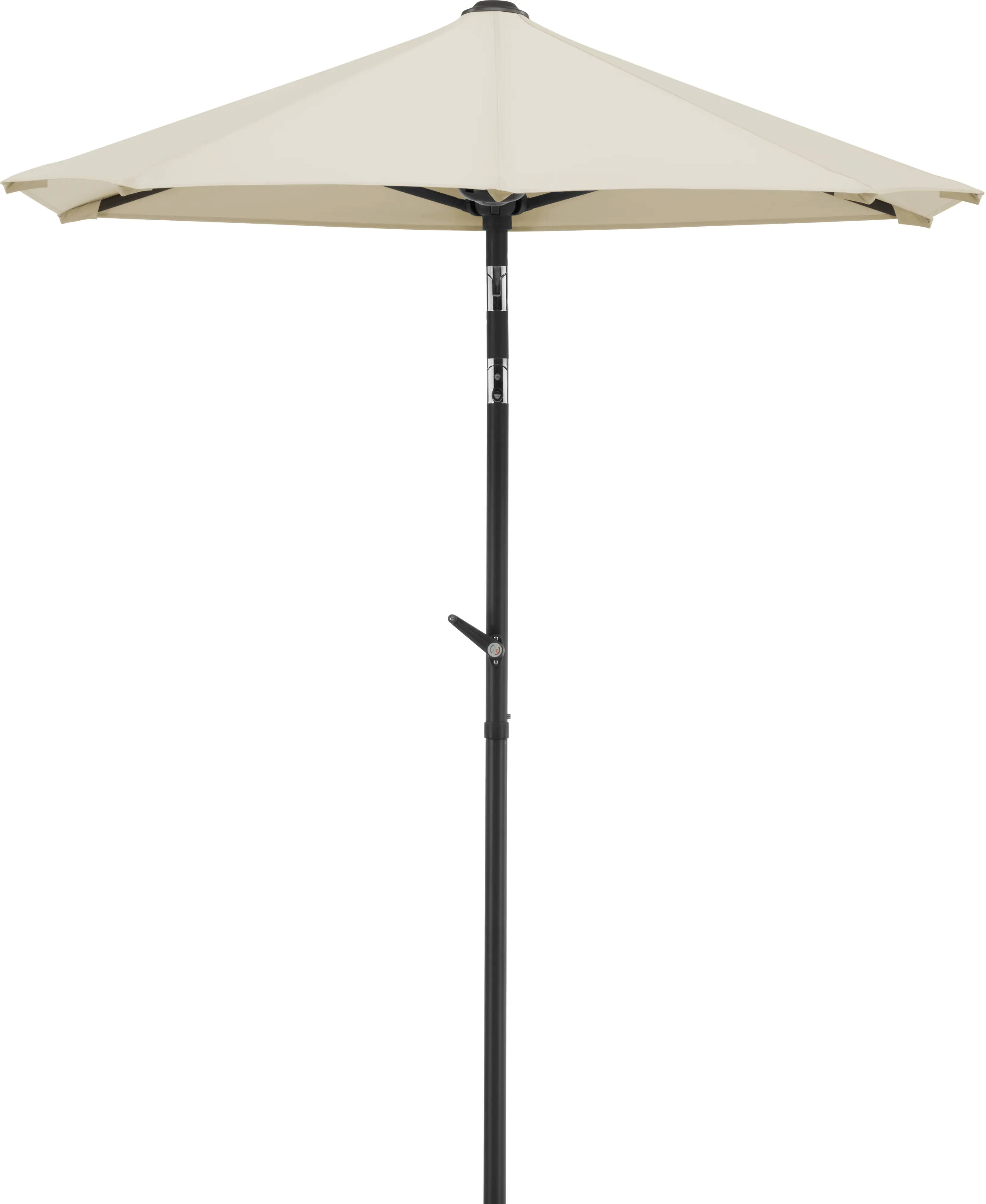 Schneider Sonnenschirm Salerno mezza natur 150 x 150 cm inkl. Sonnenschirmhülle