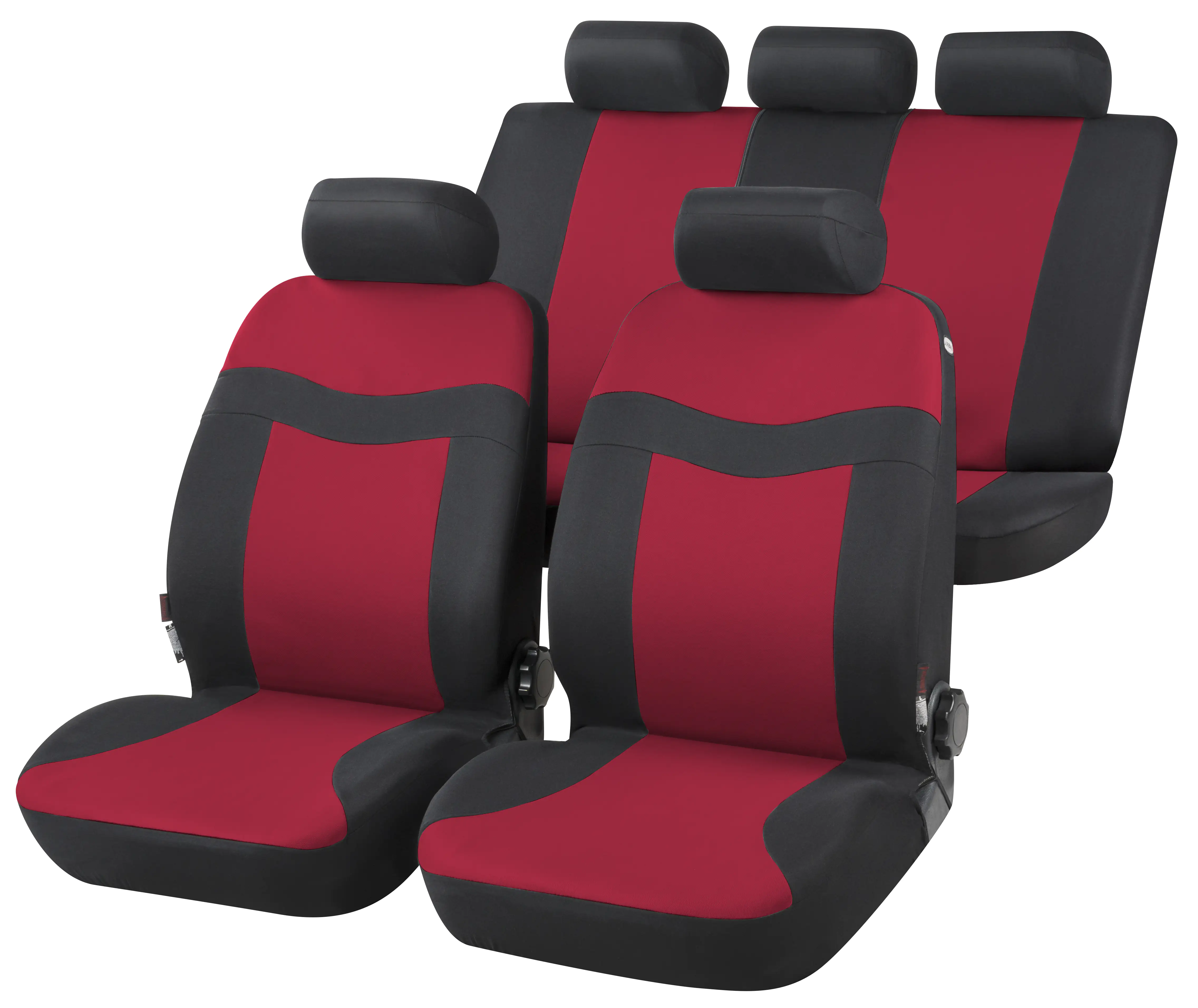 Walser Autositzbezug Rockford rot 11-teilig