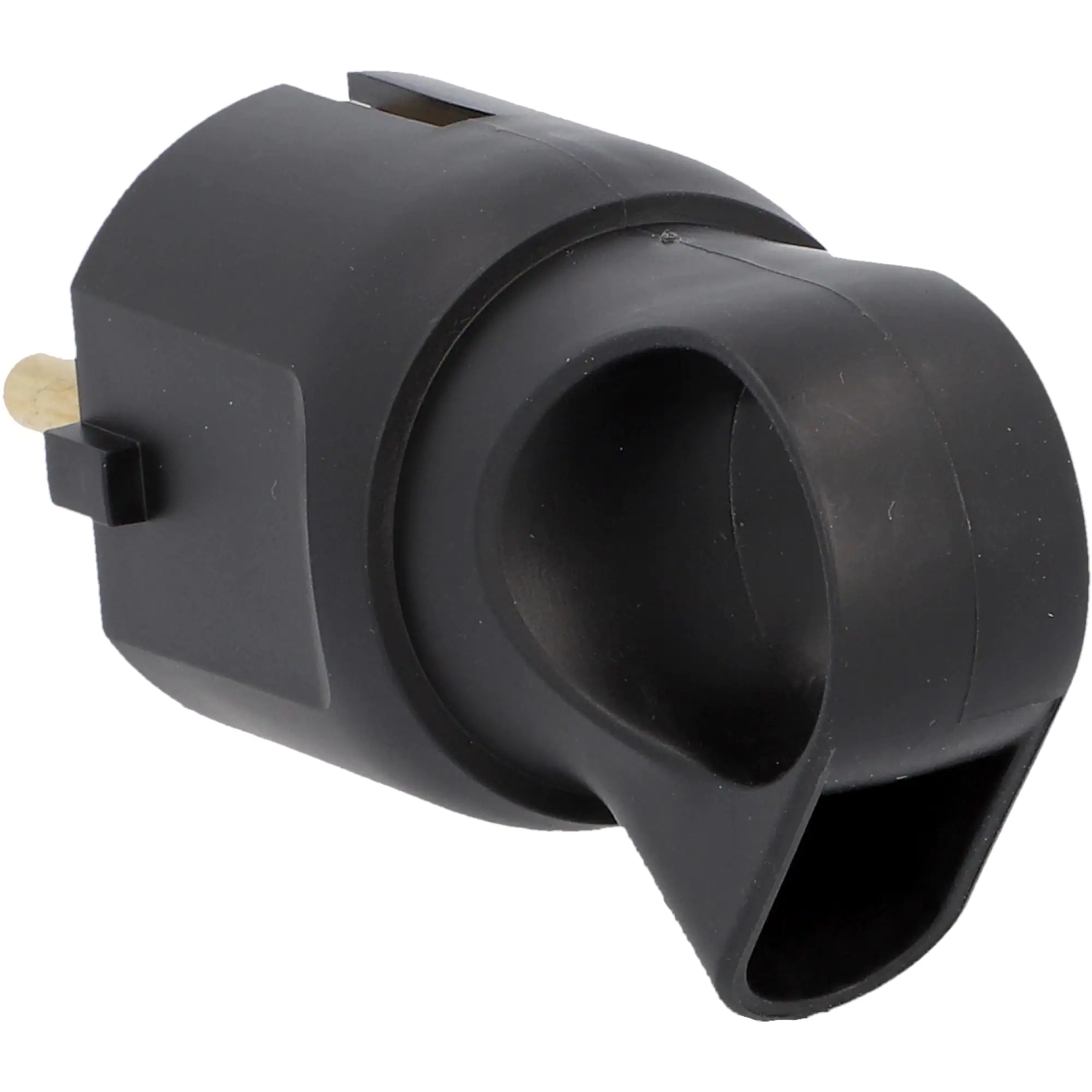 LEGRAND Schutzkontakt-Stecker Knickschutz Ausziehhilfe schwarz