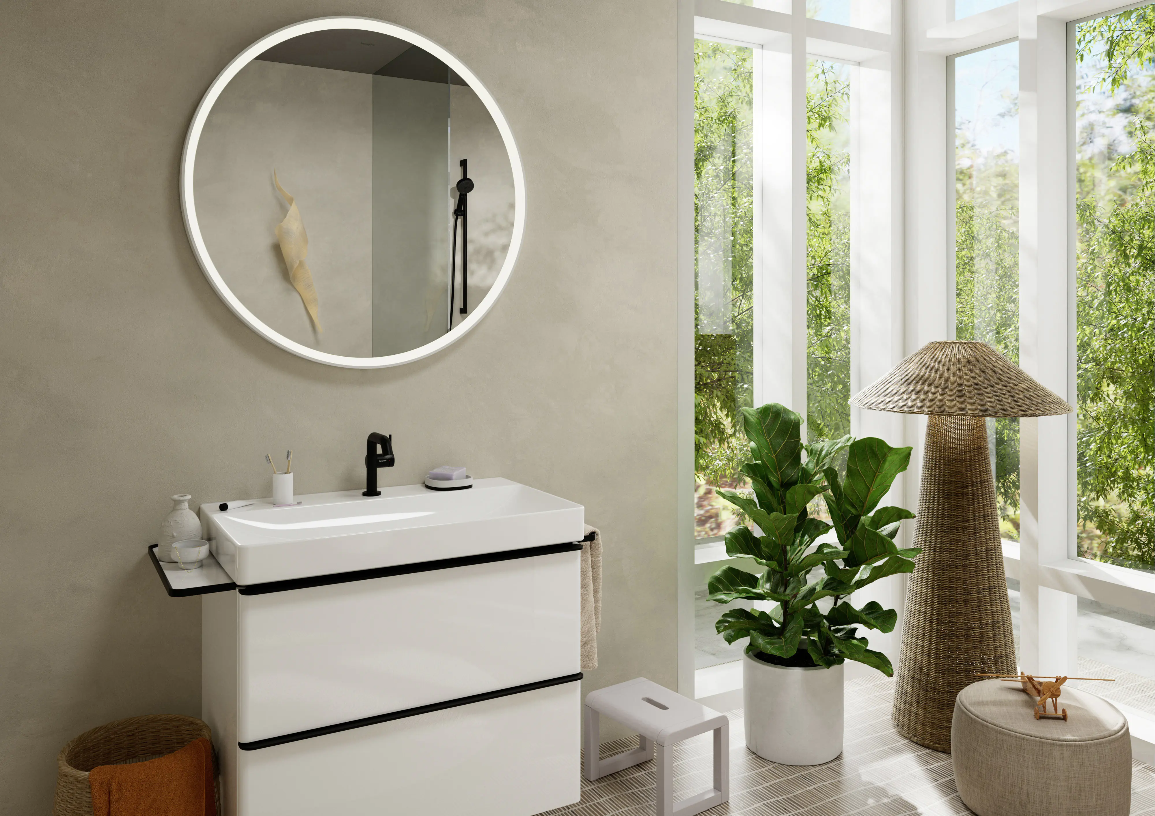 Hansgrohe Brauseschlauch Isiflex 1,6 m mattschwarz