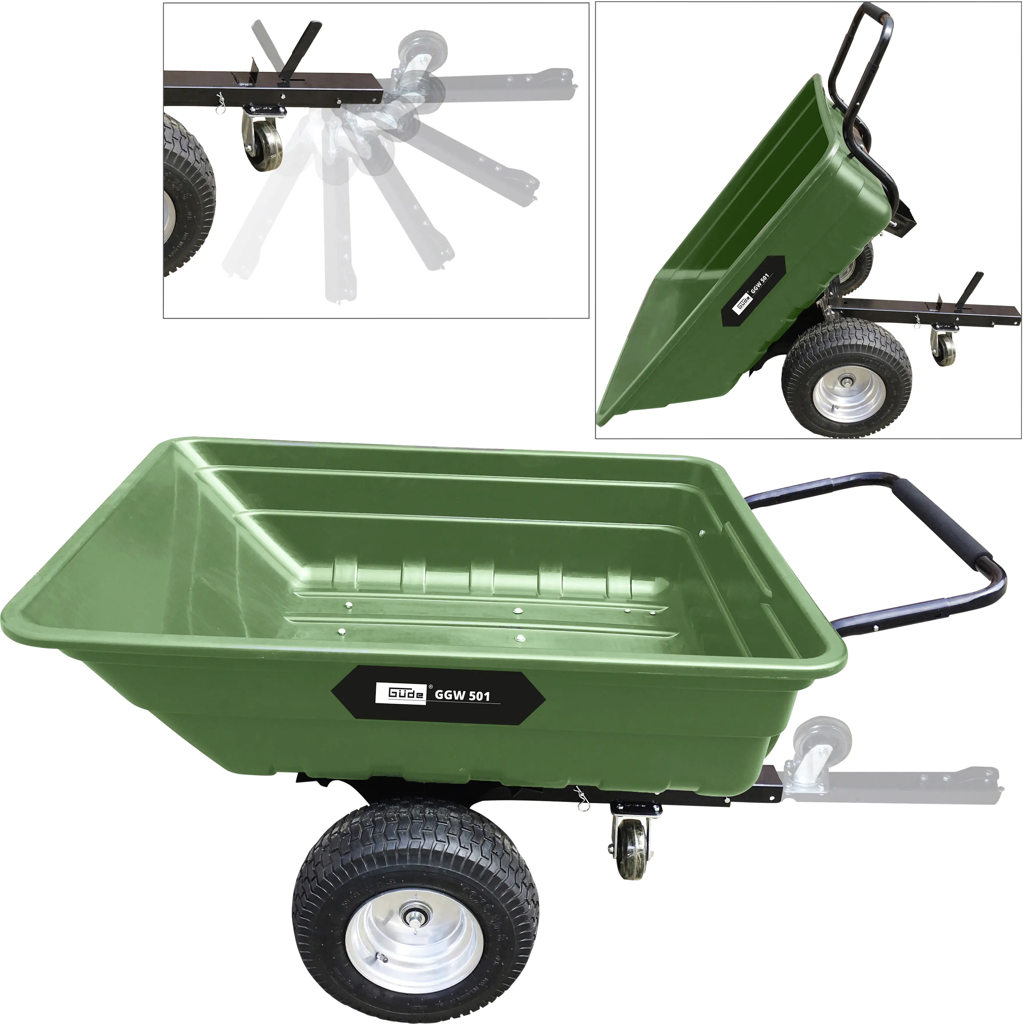 Güde Gartenwagen GGW 501 300 l 500 kg