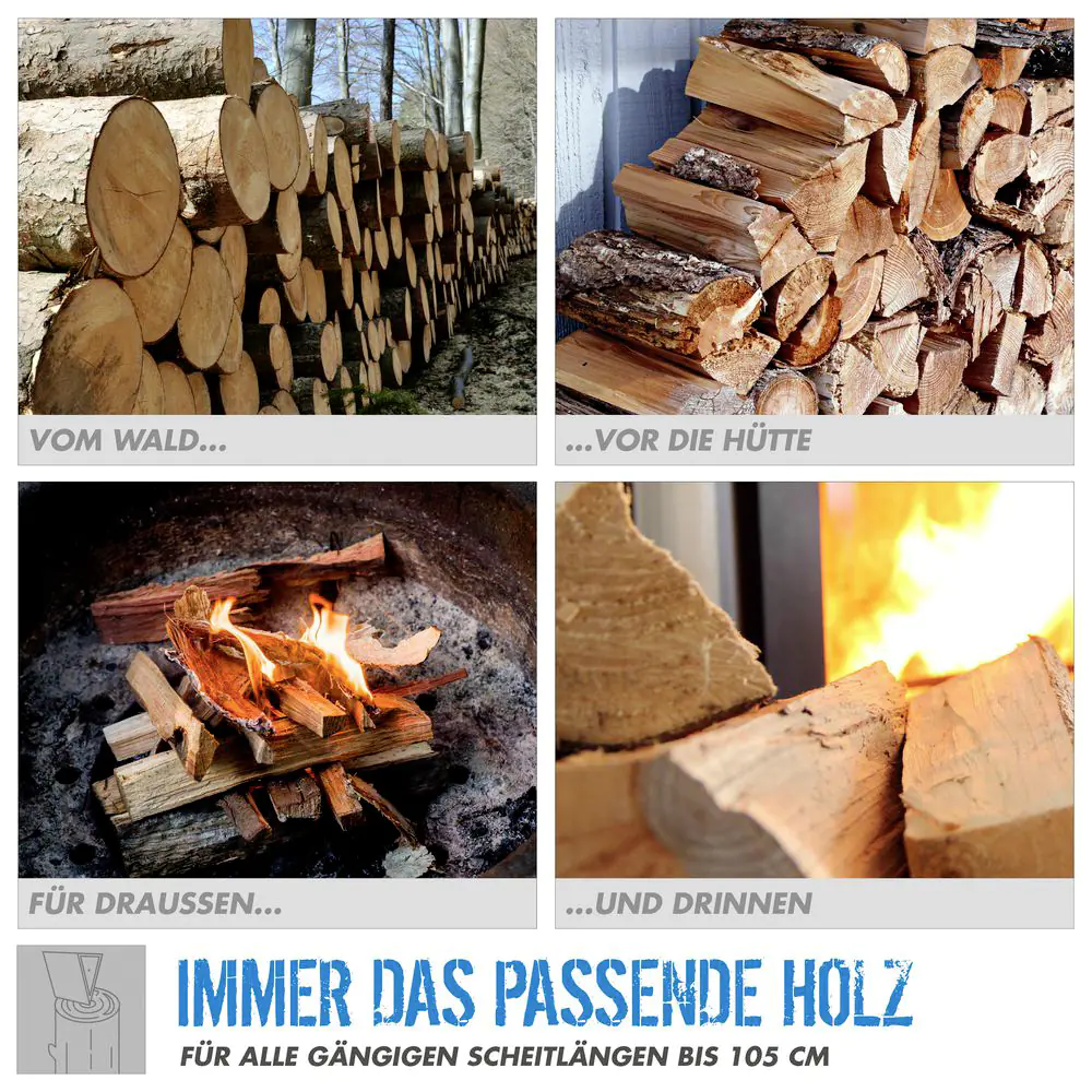 Güde Holzspalter GHS 1000/14TE-A 14 t