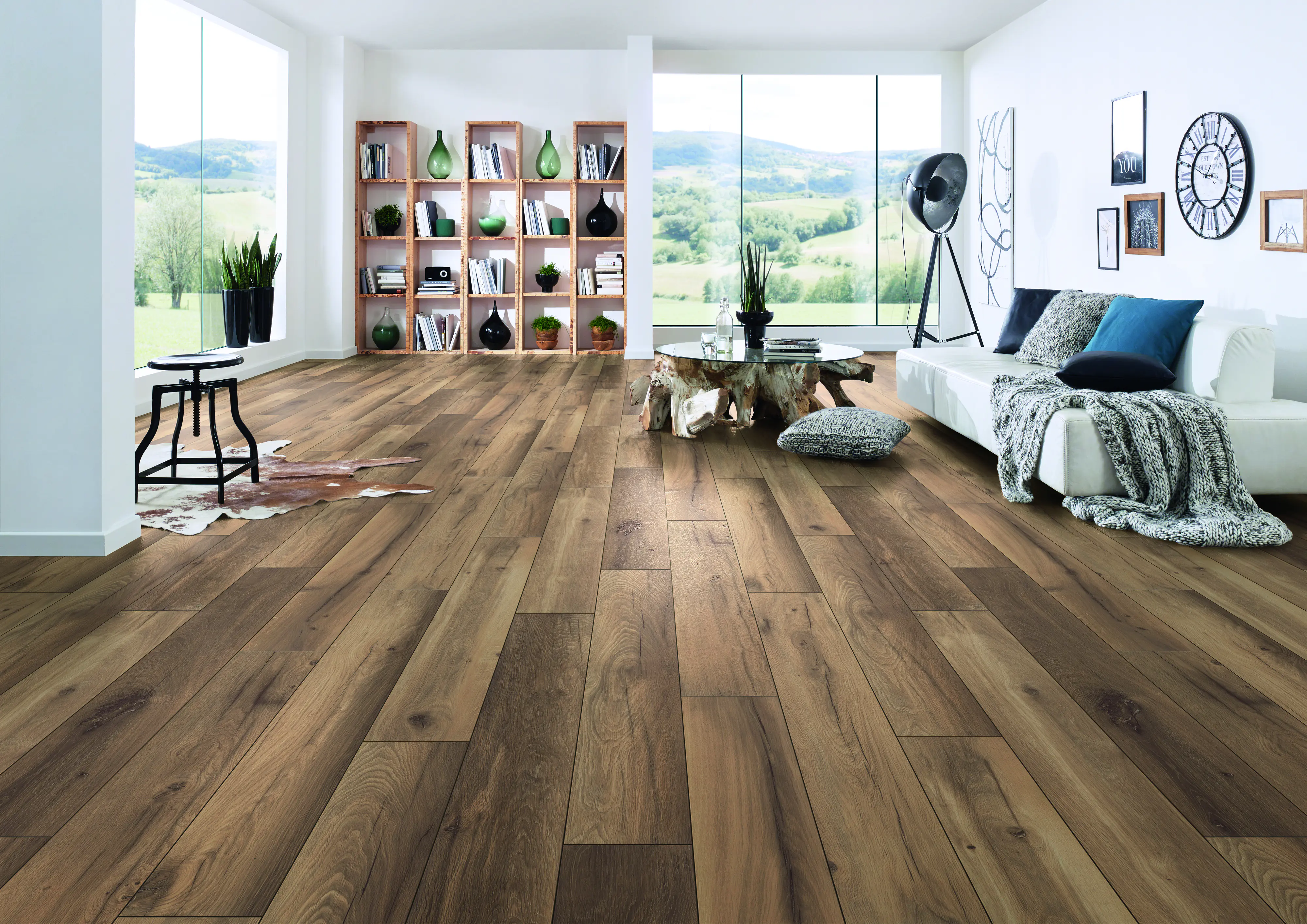 Krono Original Laminat mit Trittschalldämmung Wild West Oak