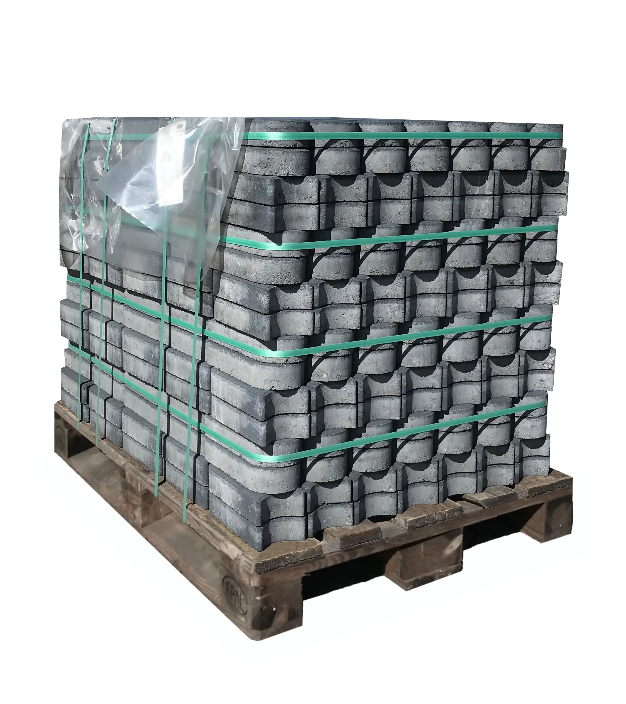 Kann Rasenkante Mini 24 x 10 x 4,5 cm anthrazit 560 St. Palettenabnahme