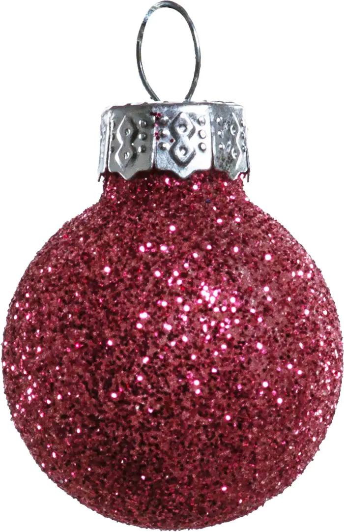 TrendLine Mini-Christbaumkugeln aus Glas Ø 2,5 cm gold-rose 100 Stück