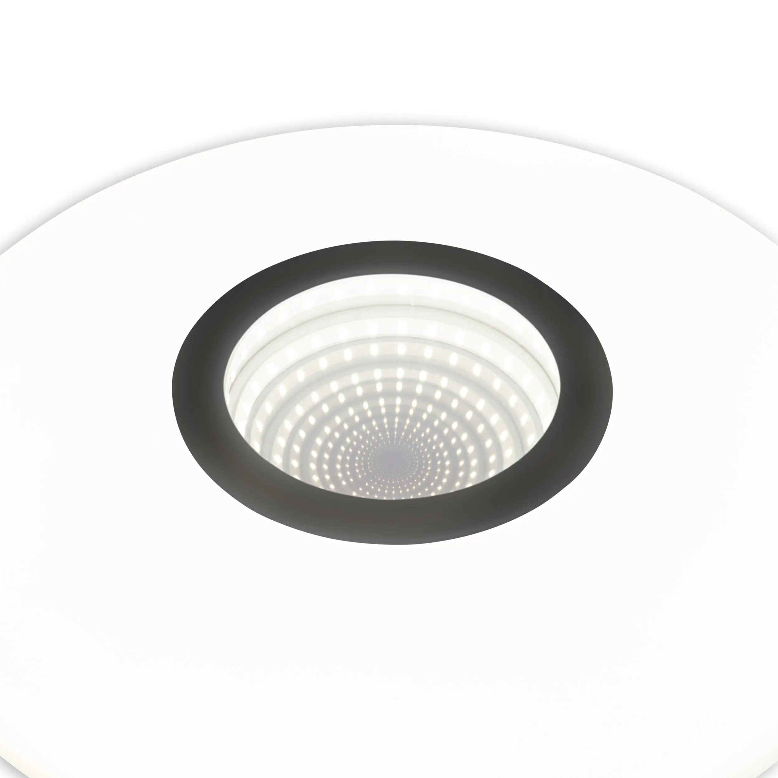 Light & More LED-Deckenleuchte weiß Ø 35 x 5,7 cm warmweiß 