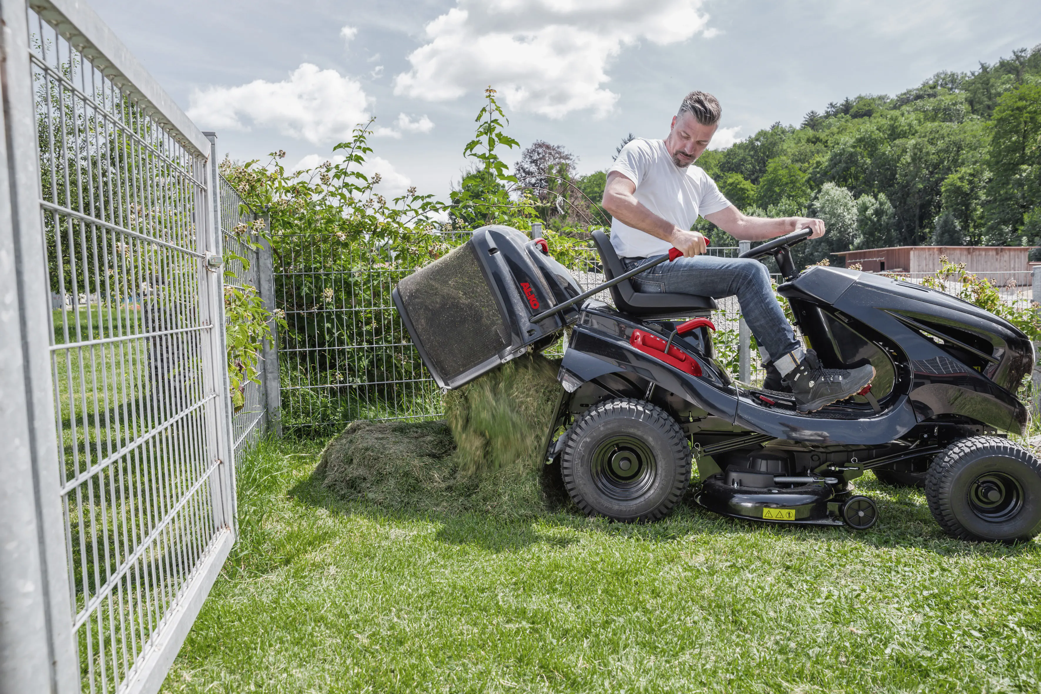 AL-KO Rasentraktor Al-Ko Easy 15-93.2 HD-A 7,7 kW, 93 cm Schnittbreite