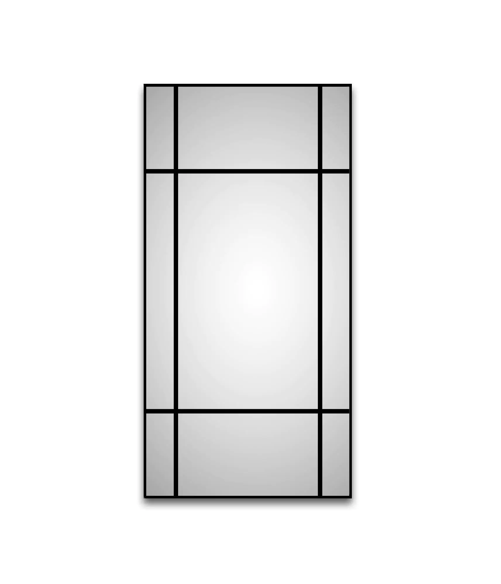 DSK Design Spiegel Black Loftstyle 60x120 cm, schwarz