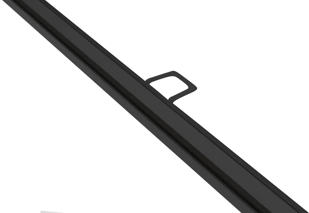 Primaster Fliegenschutz-Fenster 130 x 150 cm schwarz/anthrazit kürzbar